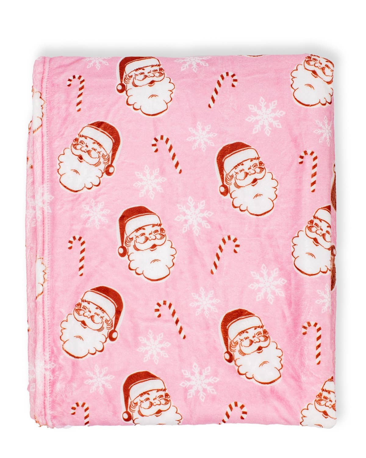 The Royal Standard - Candy Cane Cutie Throw   Pink   50x60