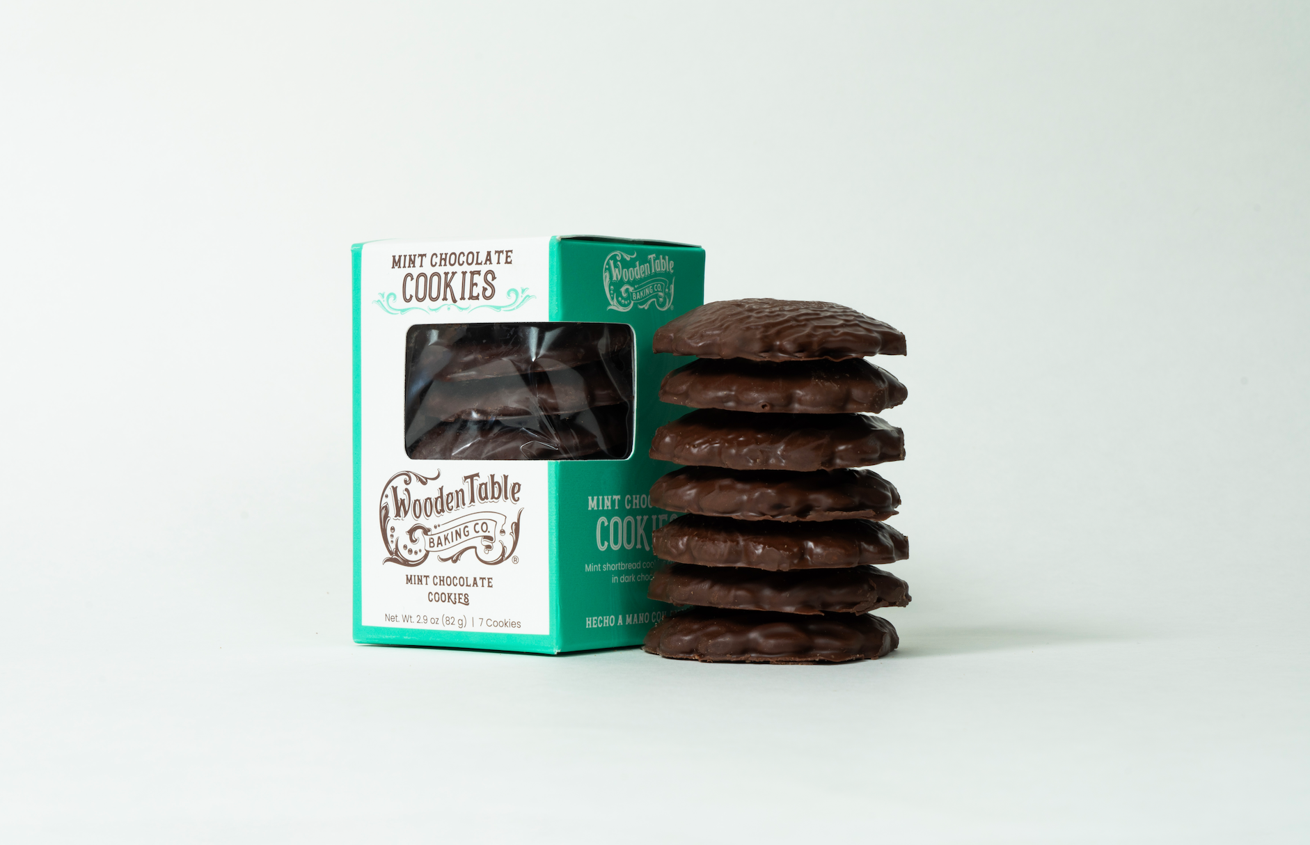 Wooden Table Baking Company - Mint Chocolate Tea Cookies (No Gluten)