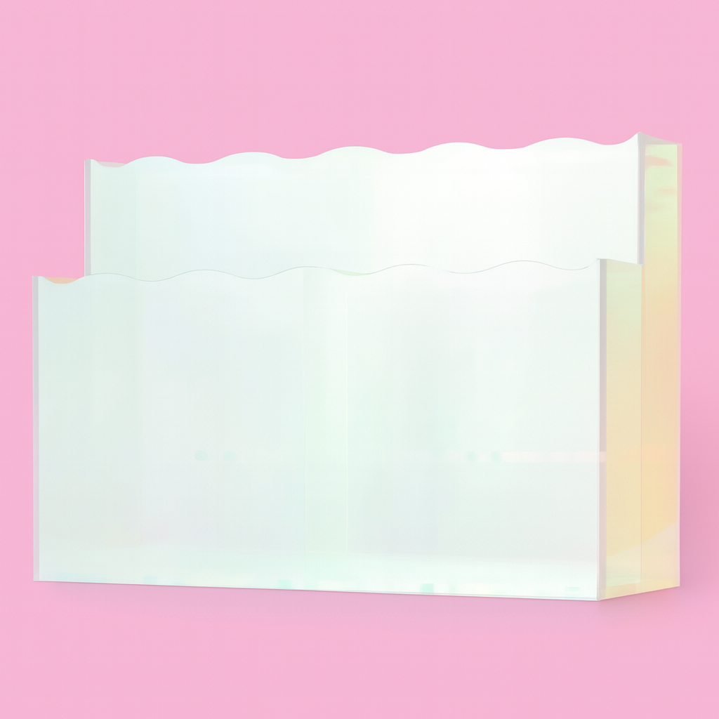 Taylor Elliott Designs - *ON SALE* 4-Pocket Acrylic Display - Small - Iridescent