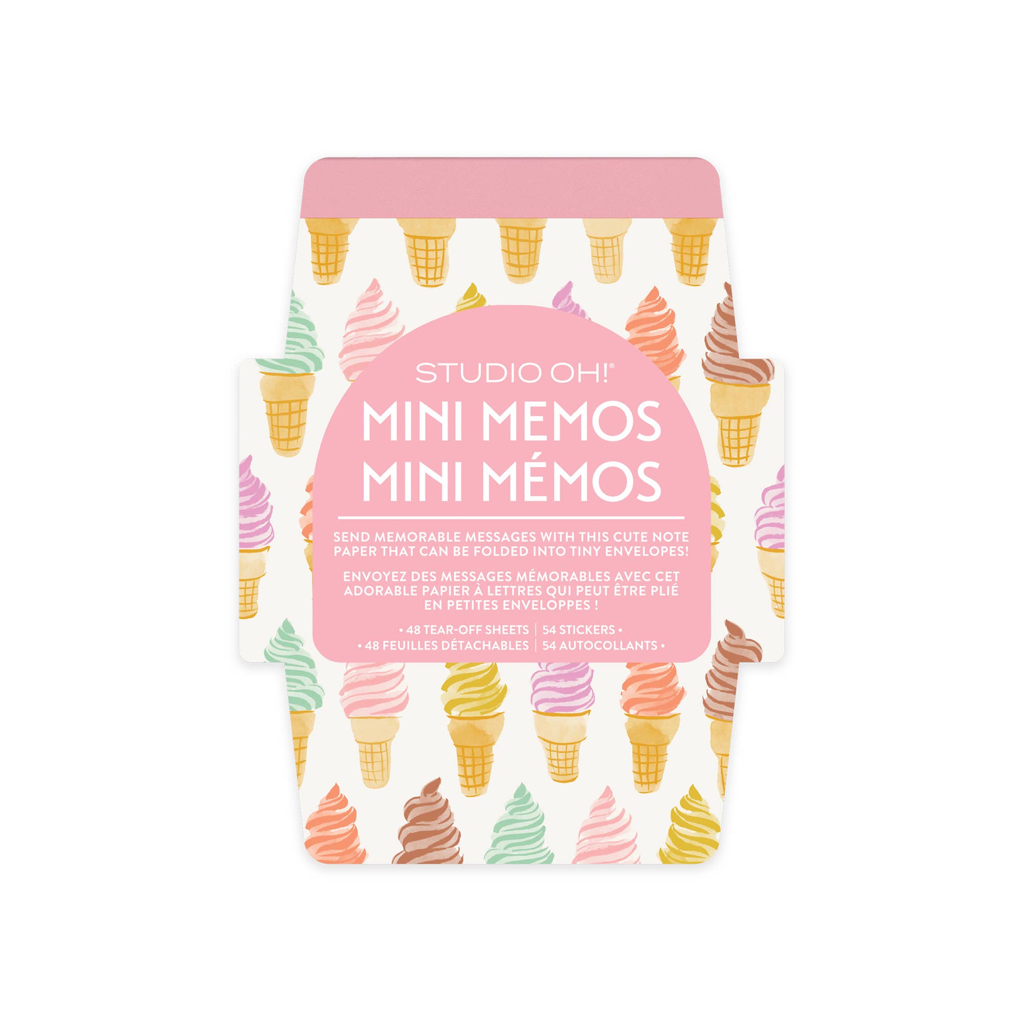 Studio Oh! - Cool & Creamy Mini Memos with Stickers