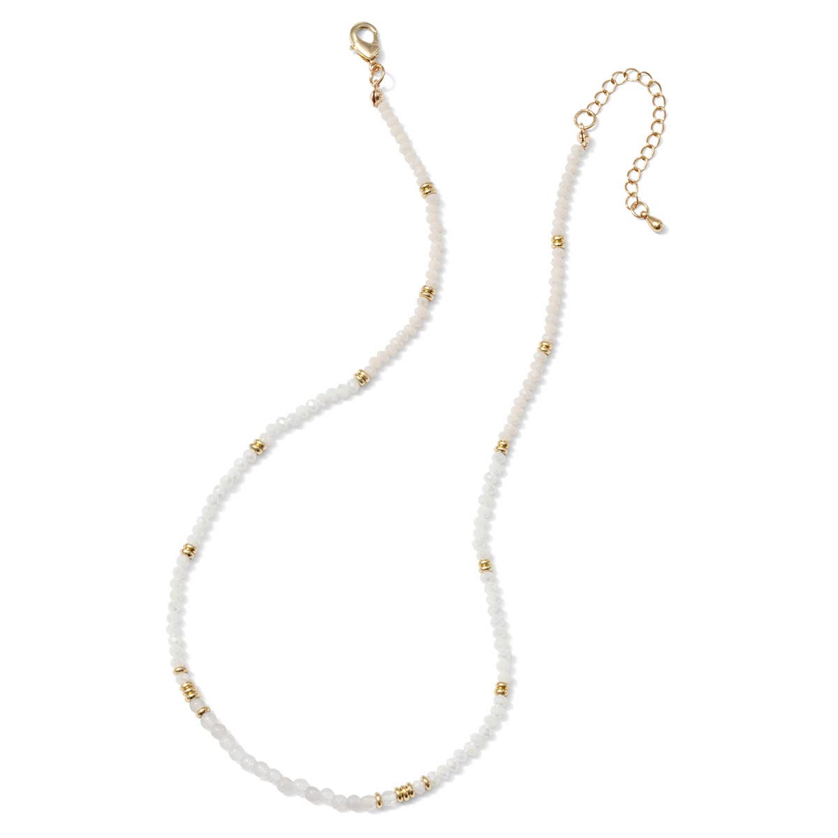 Splendid Iris - SALE - Short Stone Accented Necklace