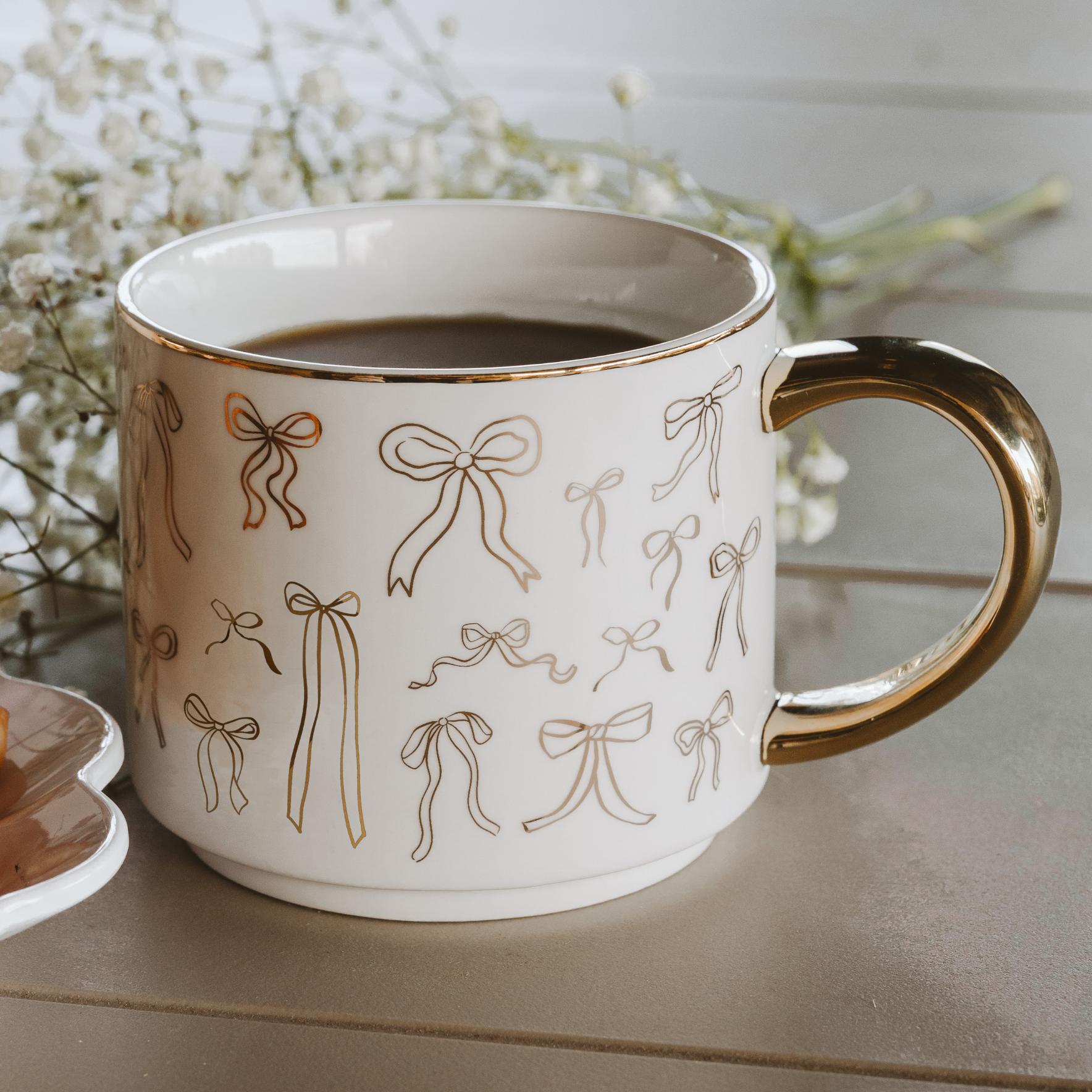 Sweet Water Decor - Bows Coffee Mug - Spring Decor & Gifts