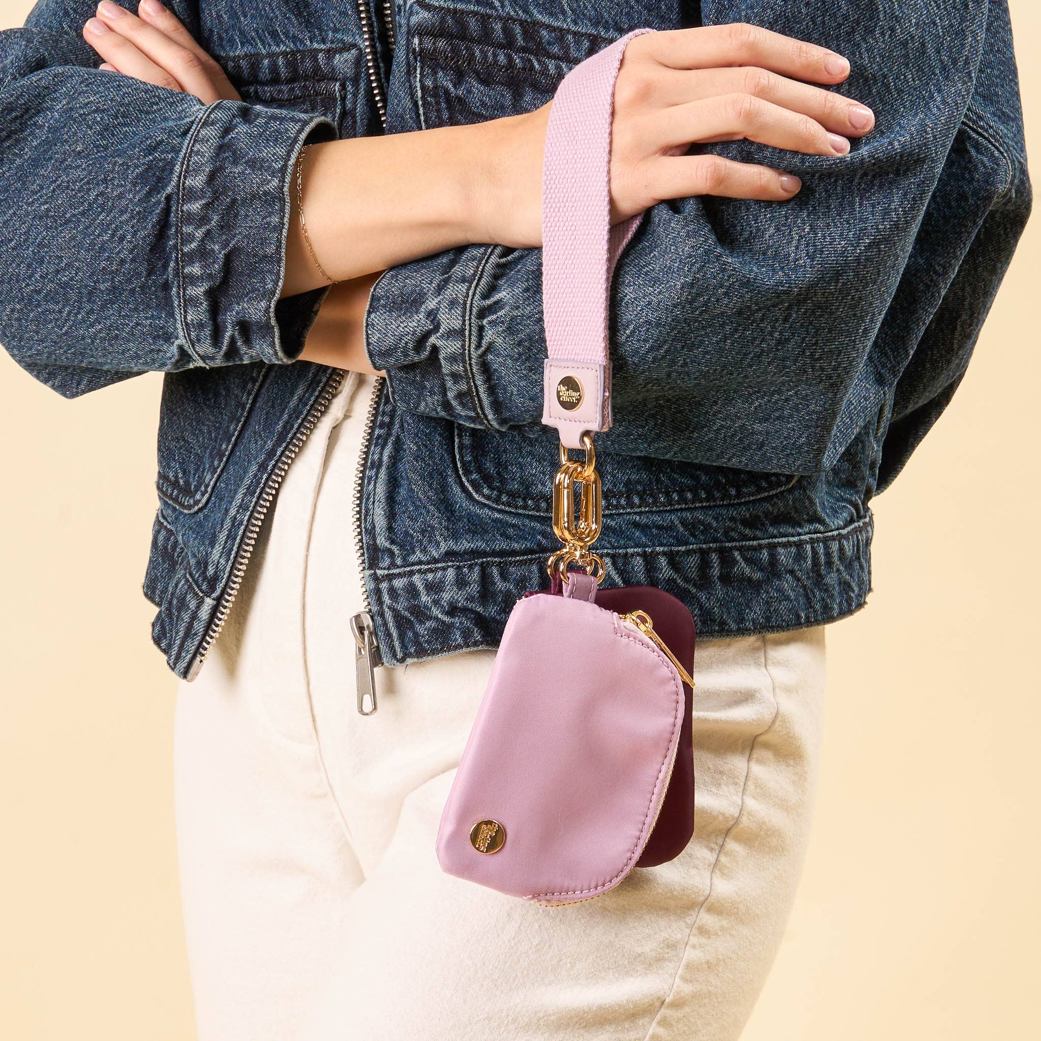 The Darling Effect - Dynamic Duo Pouch Wristlet-Lilac