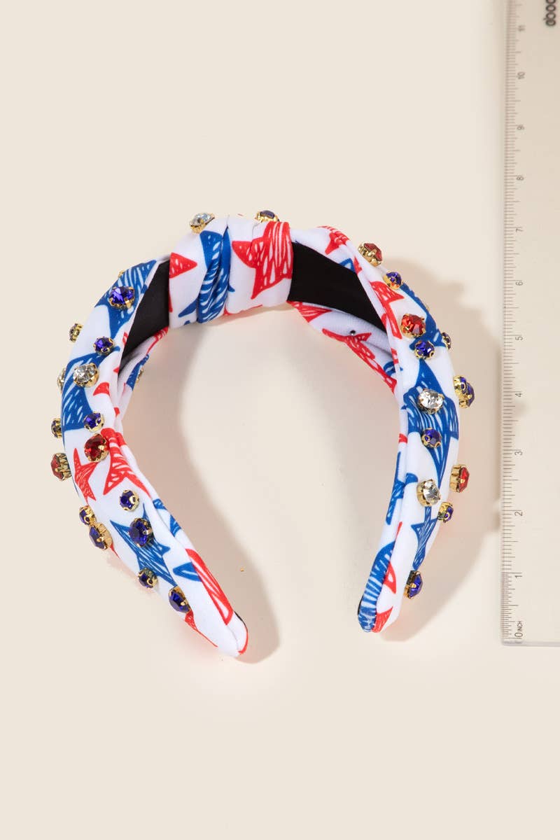 Anarchy Street - American Star Studded Headband