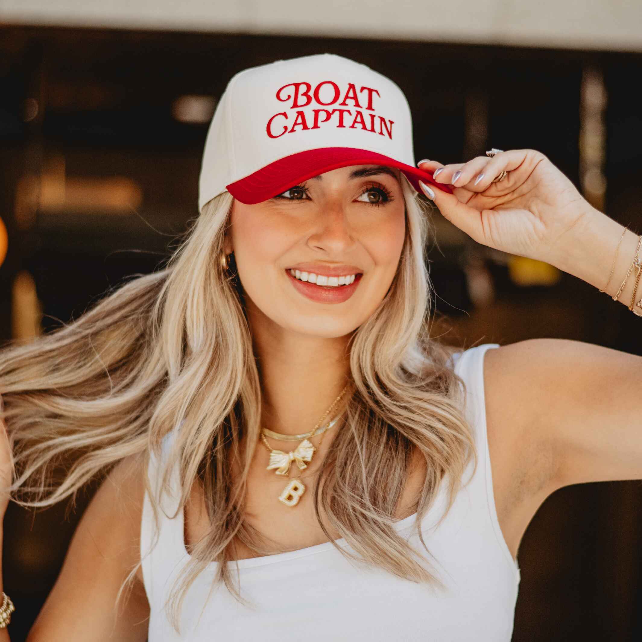 Katydid - Boat Captain Two-Toned Retro Hat