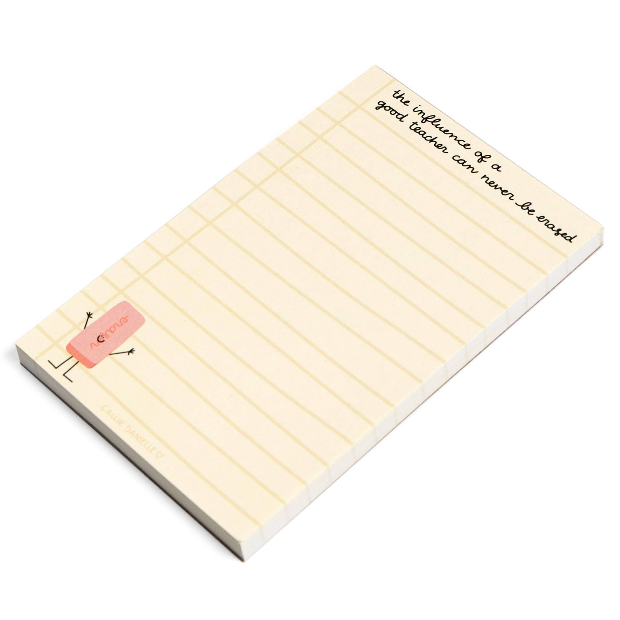 Callie Danielle - Influence Of A Good Teacher Notepad
