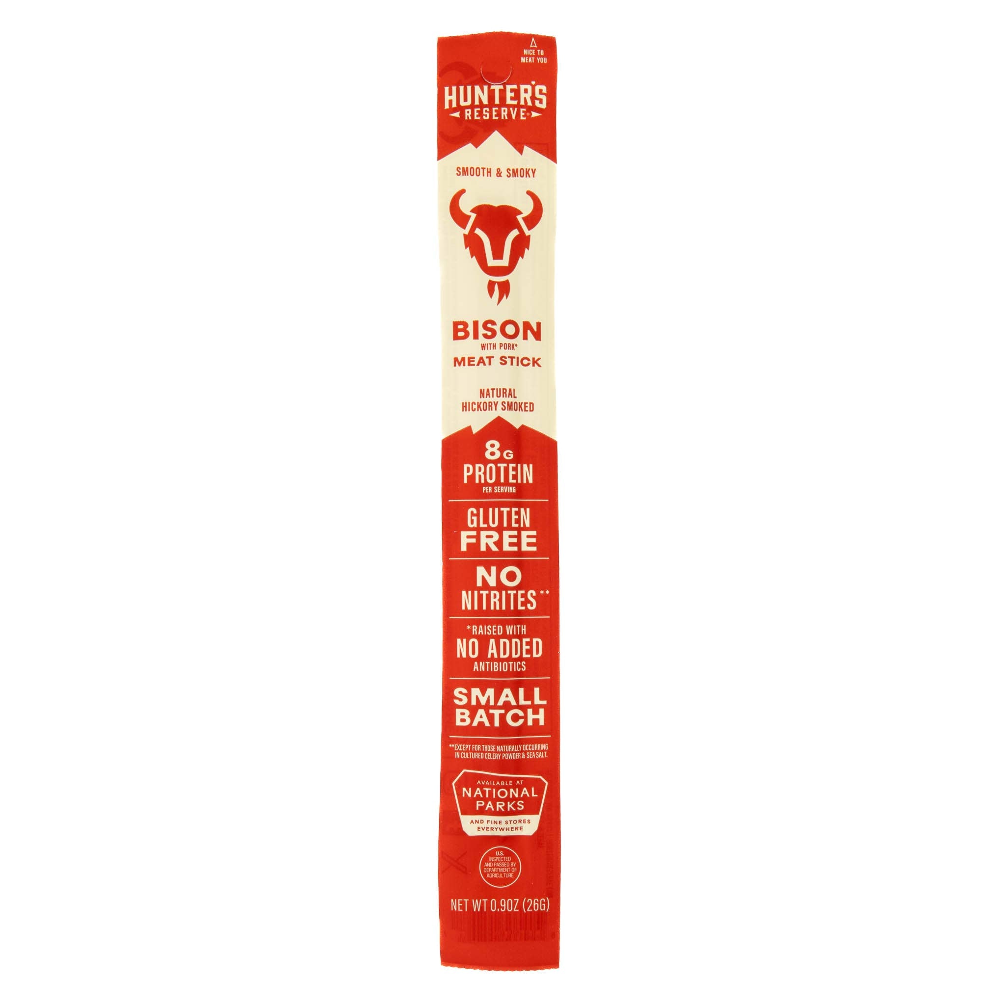 Hunter's Reserve - Bison Meat Sticks - 24 Pack