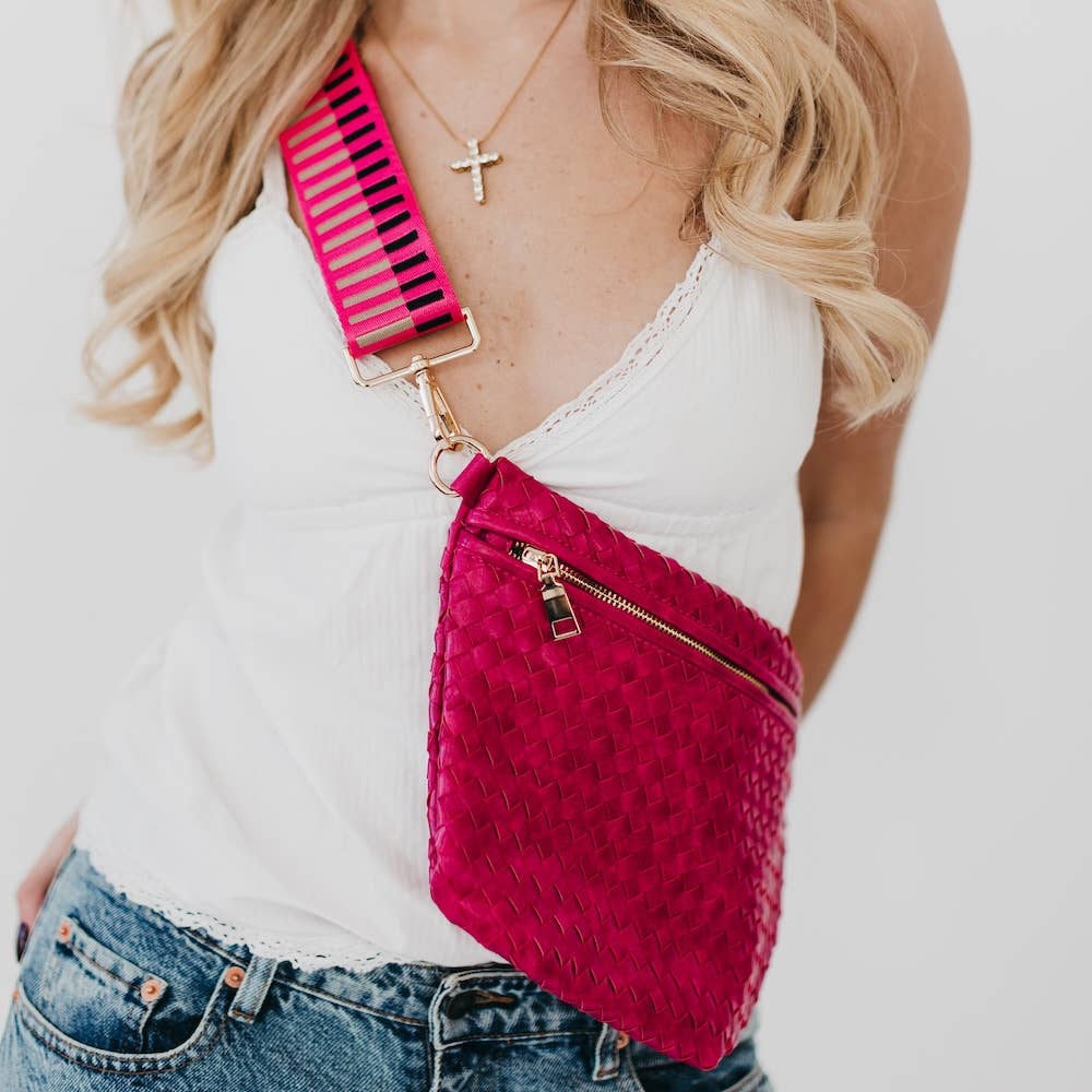 Pretty Simple - Westlyn Woven Bum Bag *NEW COLORS ADDED*