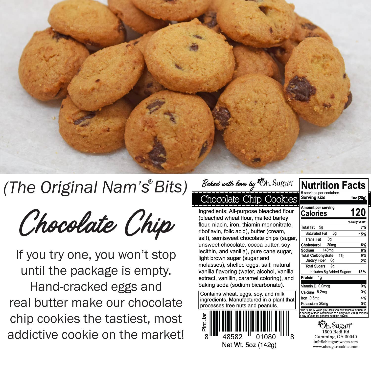 Oh, Sugar! - Cookie Jars - Father's Day Asst #1 - Pint