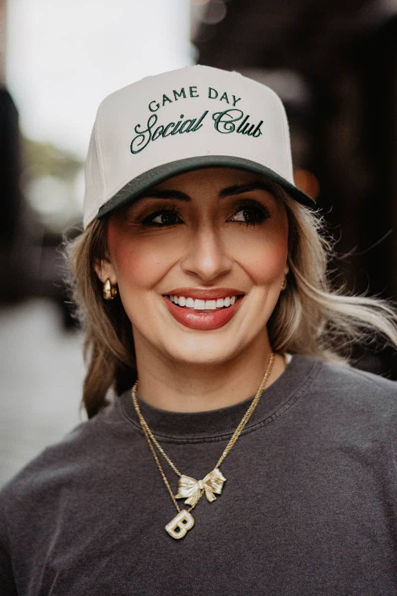 Katydid - Game Day Social Club Two-Toned Vintage Hat