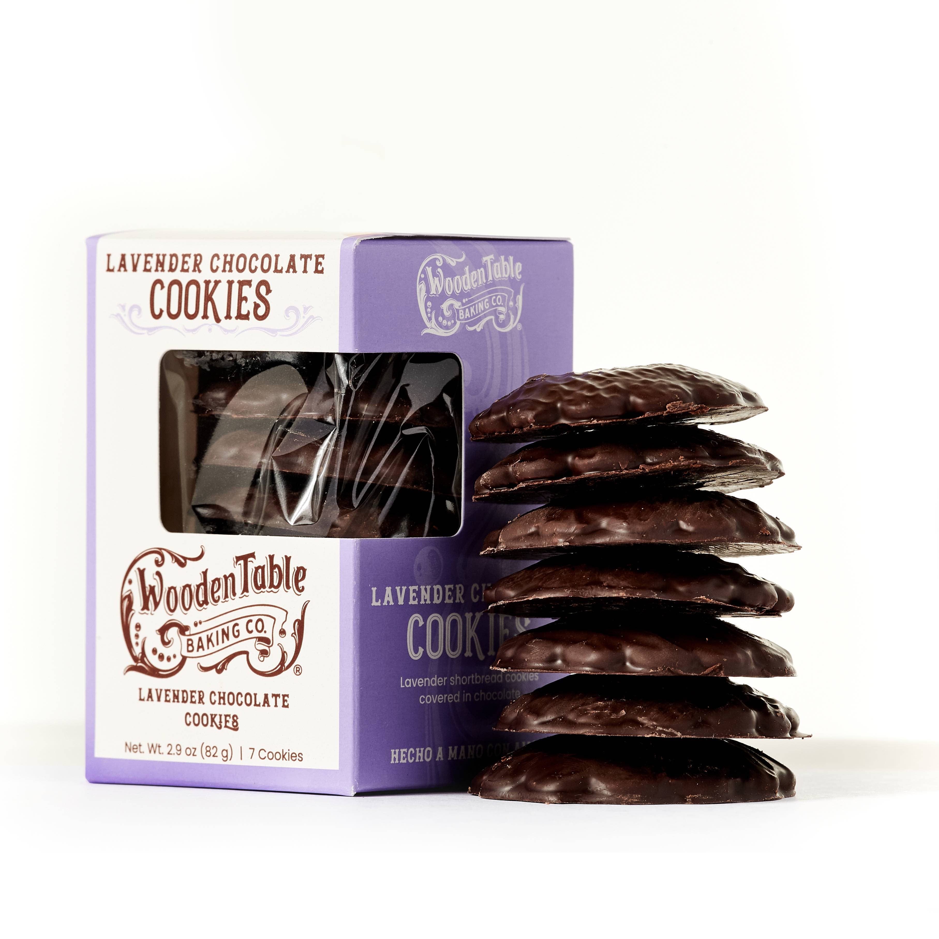 Wooden Table Baking Company - Lavender Chocolate Tea Cookies (No Gluten)