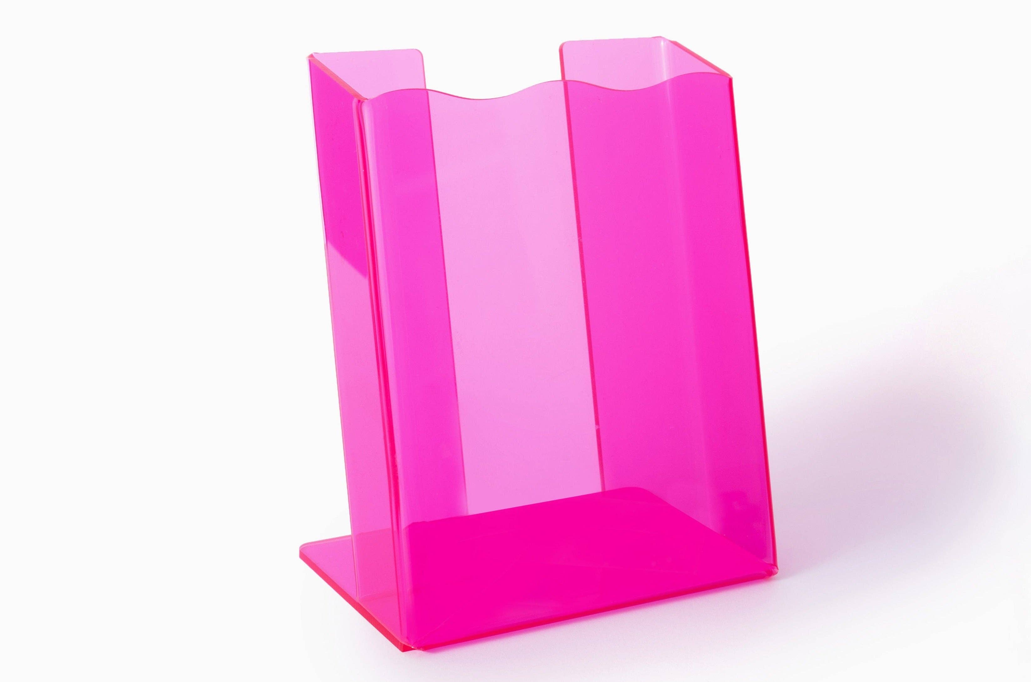 Taylor Elliott Designs - *ON SALE* 1-Pocket Acrylic Display - Small - Hot Pink