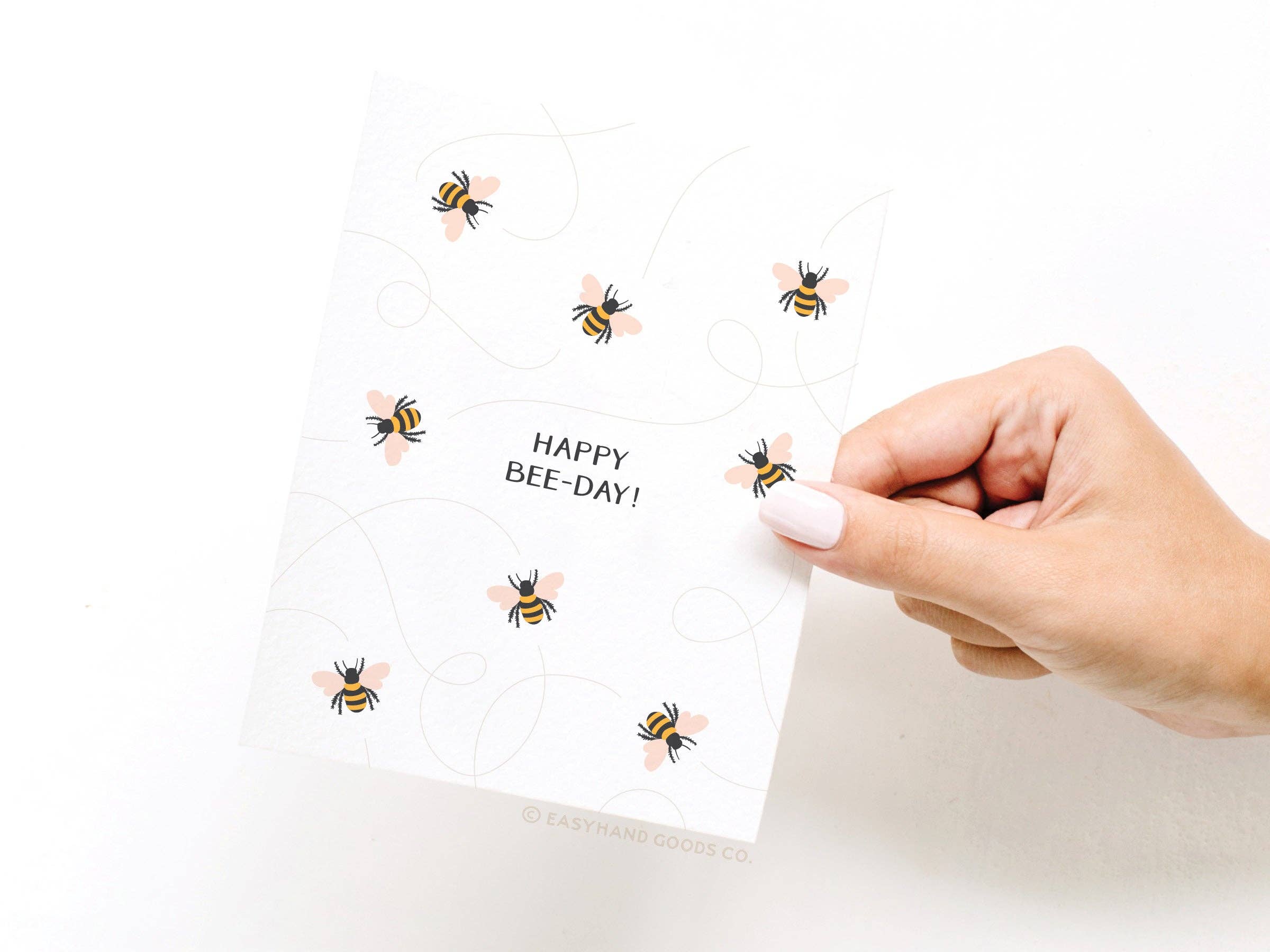 Easyhand Goods Co. - Happy Bee-day Greeting Card
