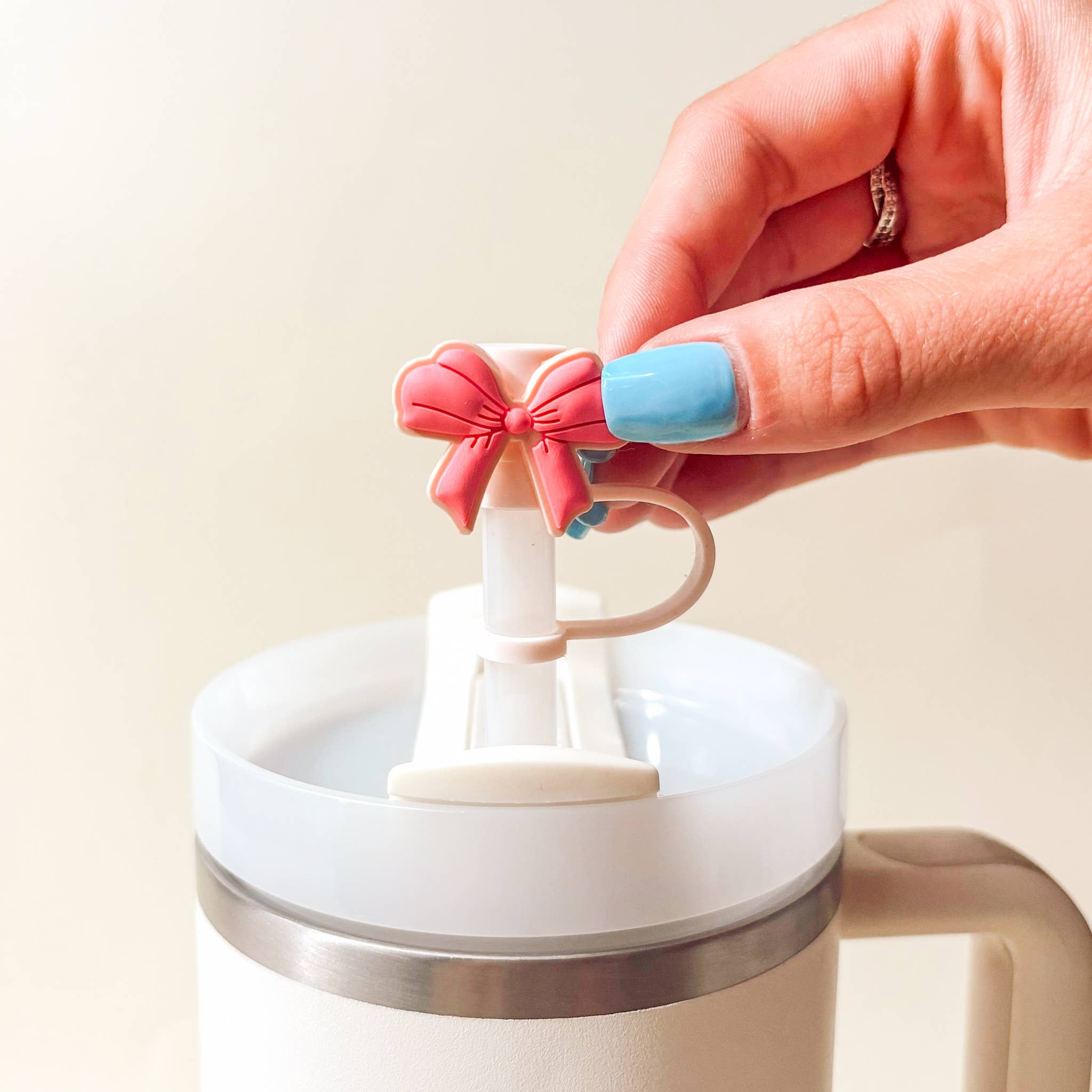 The Darling Effect - Straw Topper Set-Bubblegum