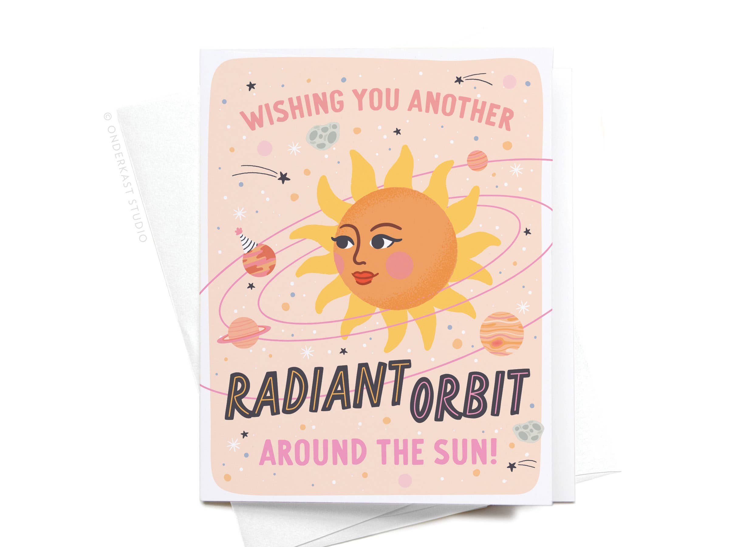 Easyhand Goods Co. - Radiant Orbit Around the Sun Greeting Card