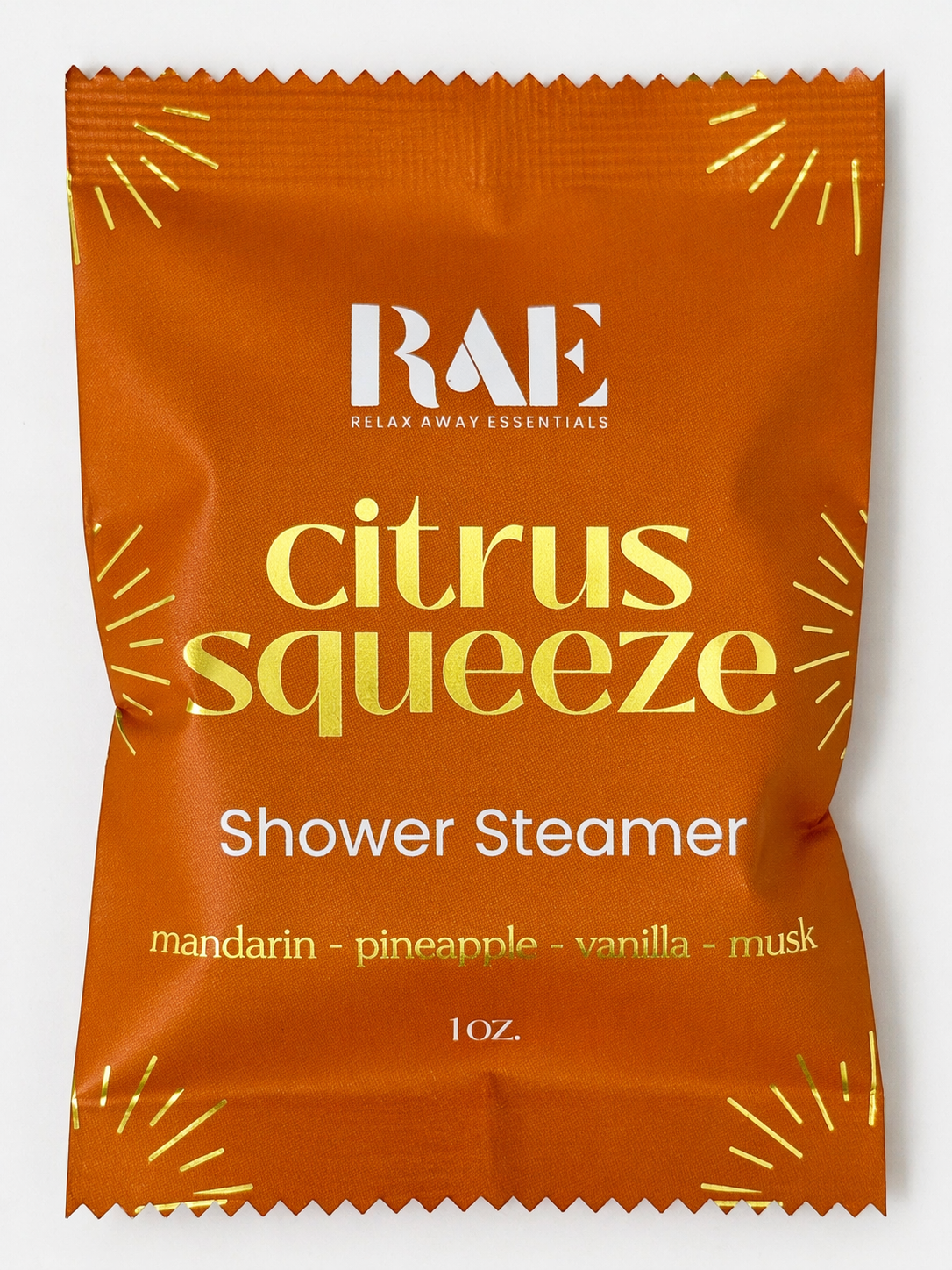 Relax Away Essentials - Citrus Squeeze Shower Steamer 