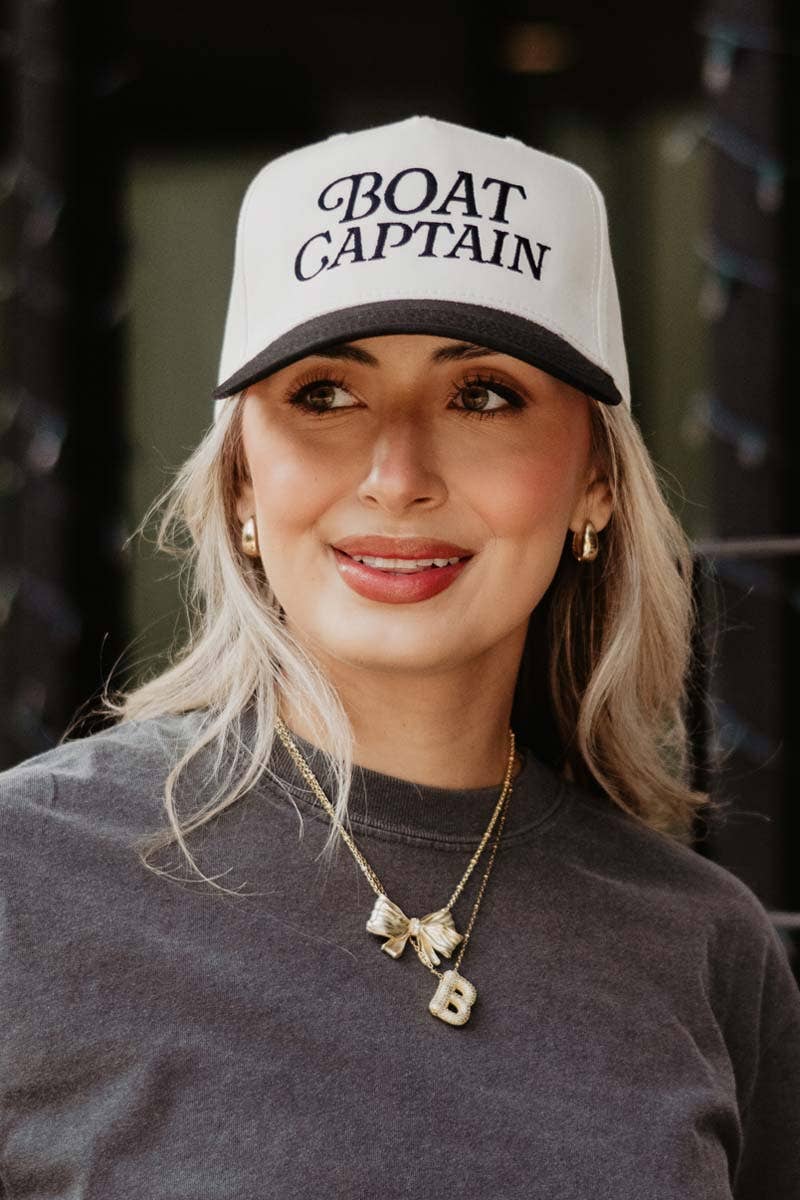 Katydid - Boat Captain Two-Toned Retro Hat