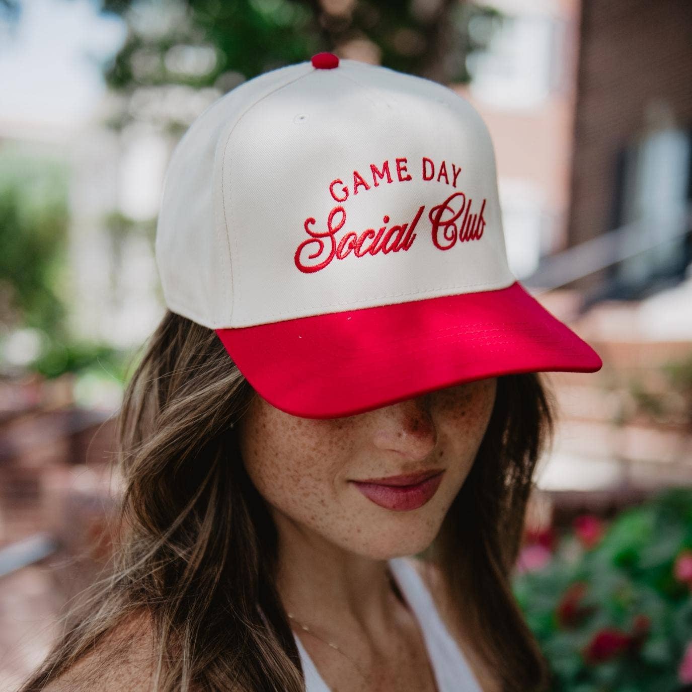 Katydid - Game Day Social Club Two-Toned Vintage Hat