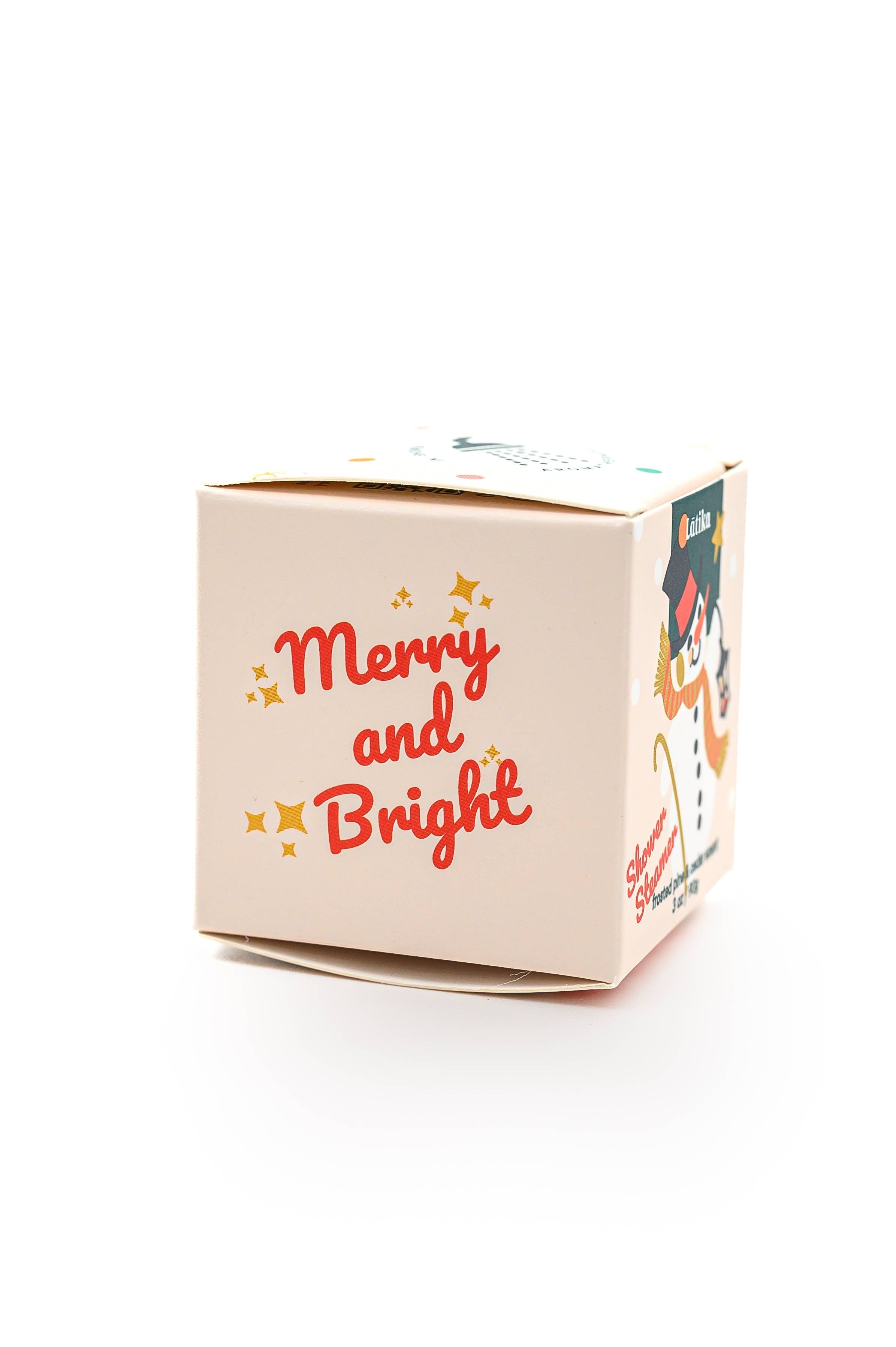 Latika Beauty - Snow Shower Steamer - Stocking Stuffer - Cube