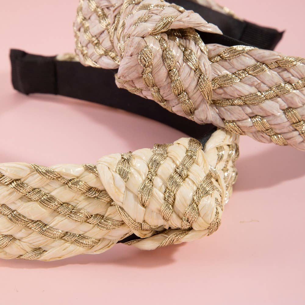 Anarchy Street - Braided Knot Twist Headband Set