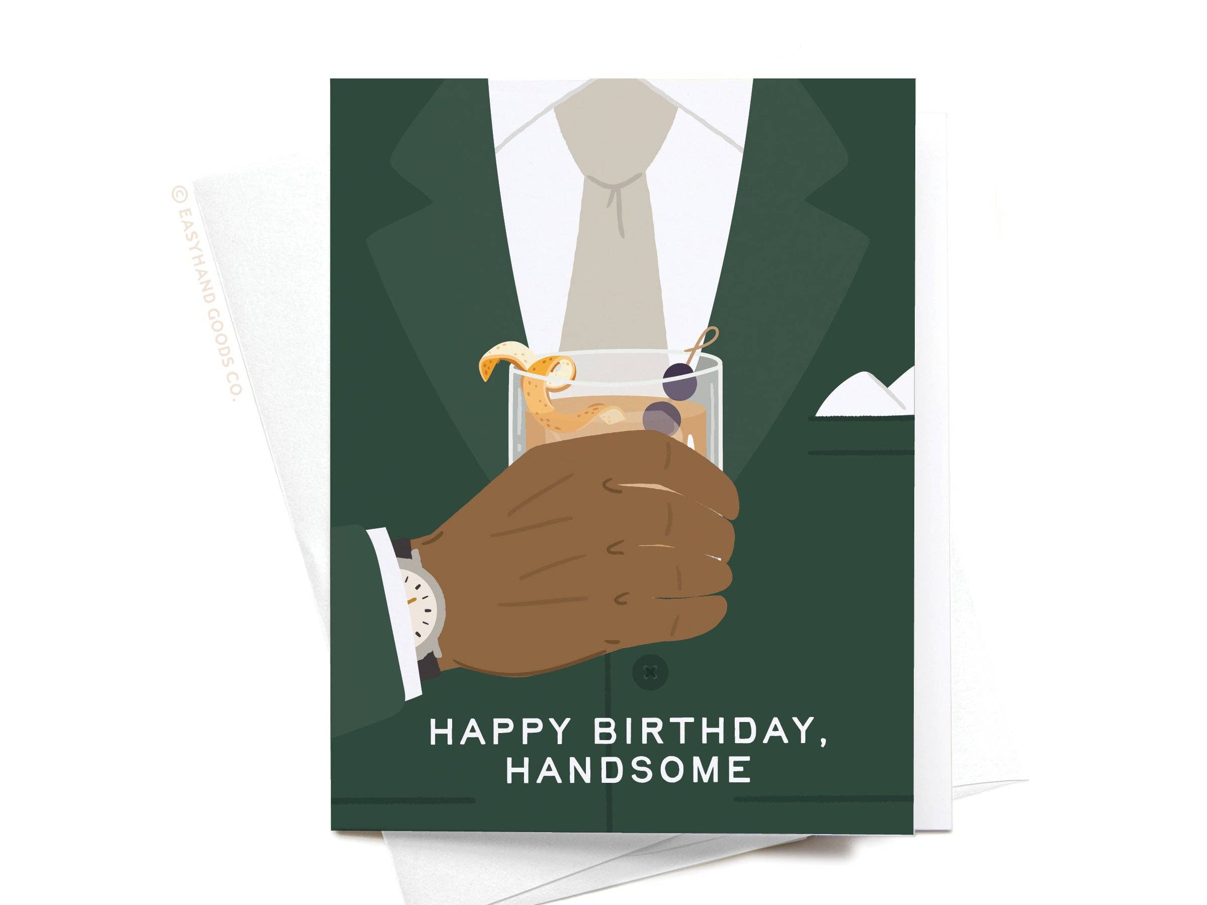 Easyhand Goods Co. - Happy Birthday Handsome Greeting Card