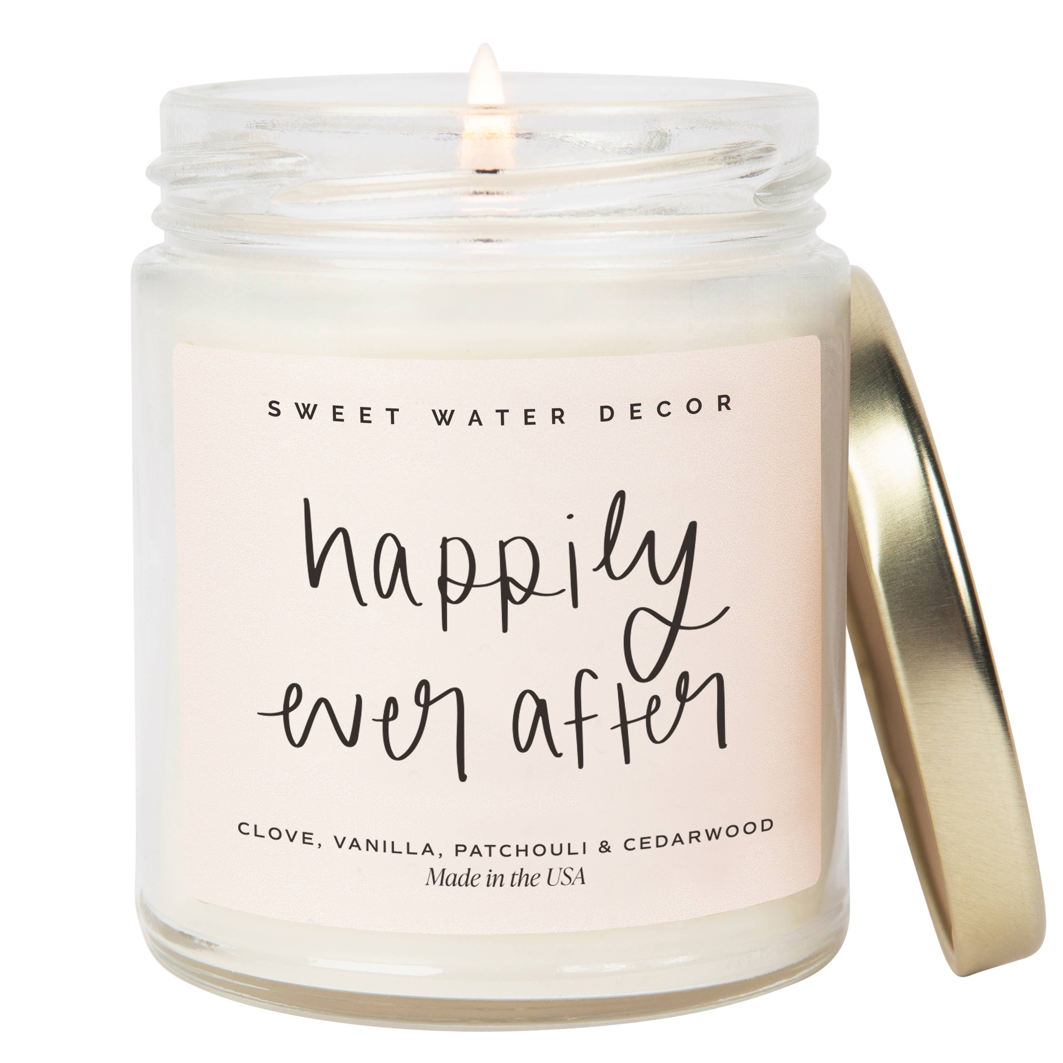 Sweet Water Decor - Happily Ever After 9 oz Soy Candle - Home Decor & Gifts