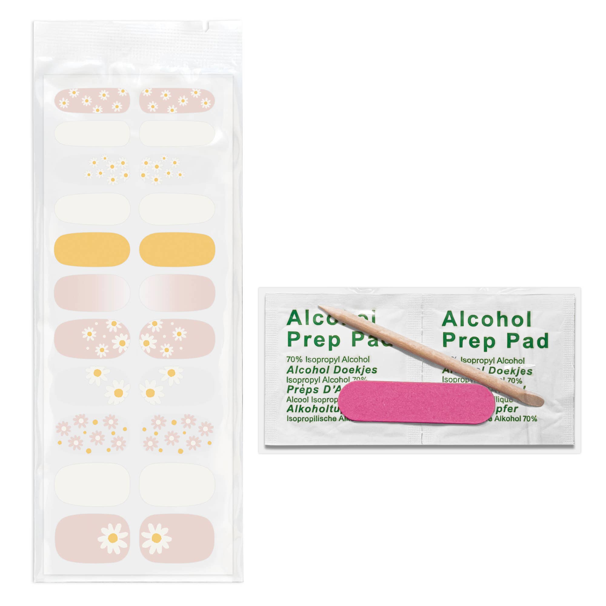 Studio Oh! - Ditzy Daisies Nail Wrap Kit