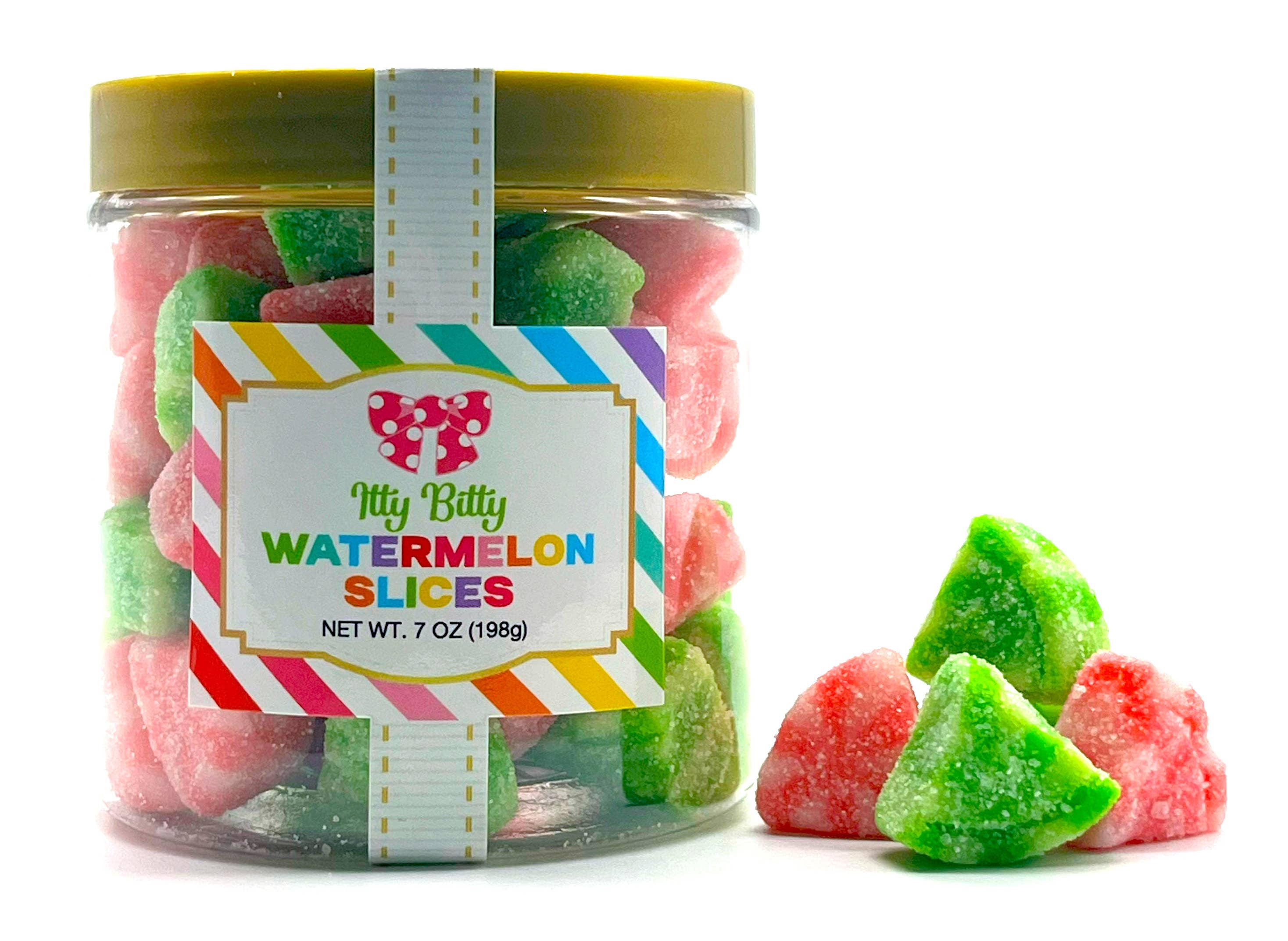 Oh, Sugar! - Candy Sugar Stacks - Gummy Watermelon Slices