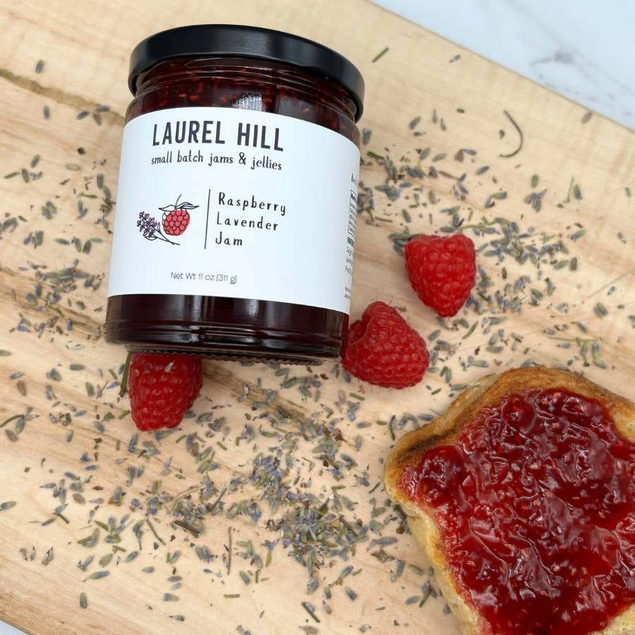 Laurel Hill Jams & Jellies - Raspberry Lavender Jam