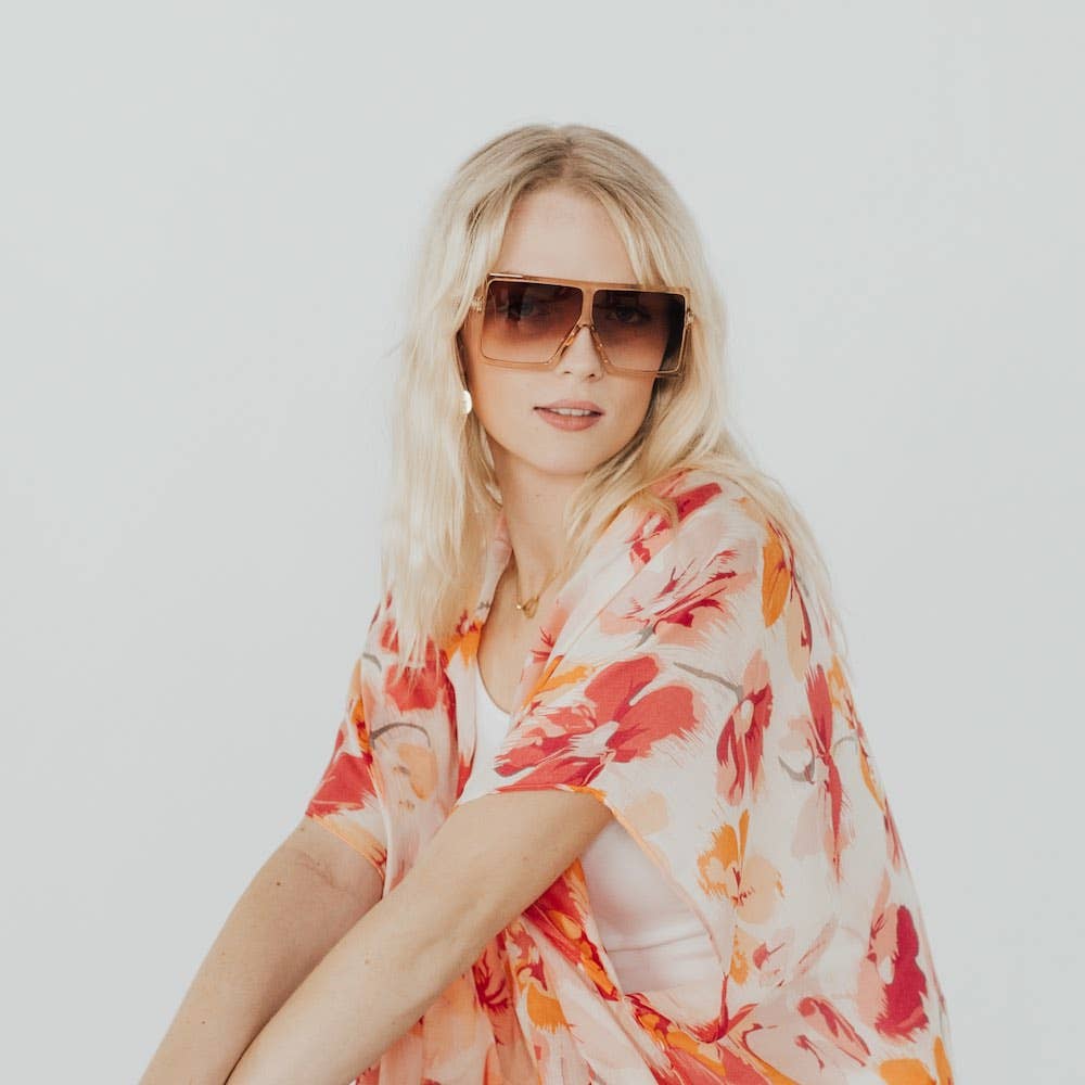 Pretty Simple - Beverly Oversized Sunglasses