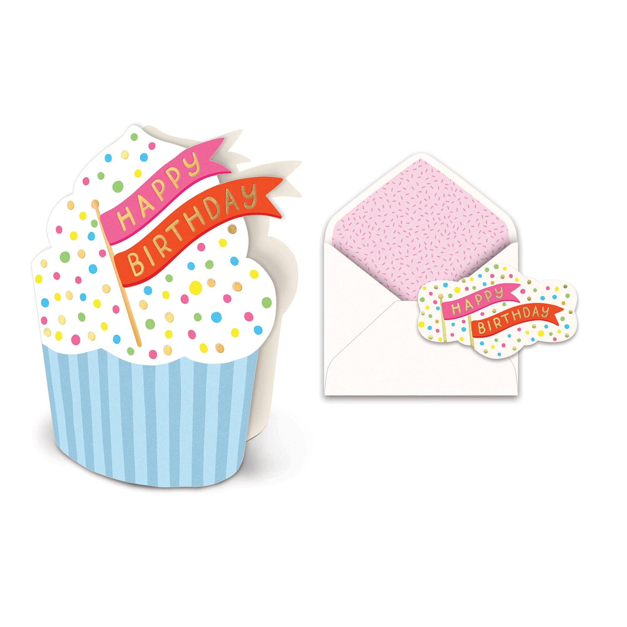 Studio Oh! - Sugar-Sprinkled Birthday Deluxe Greeting Card