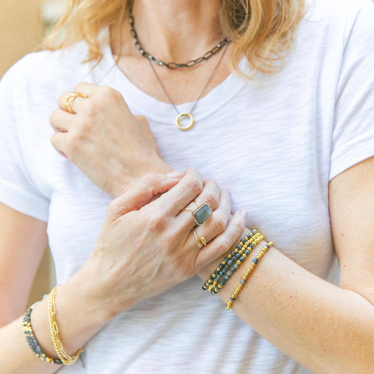 Splendid Iris - SALE - Large Statement Ring