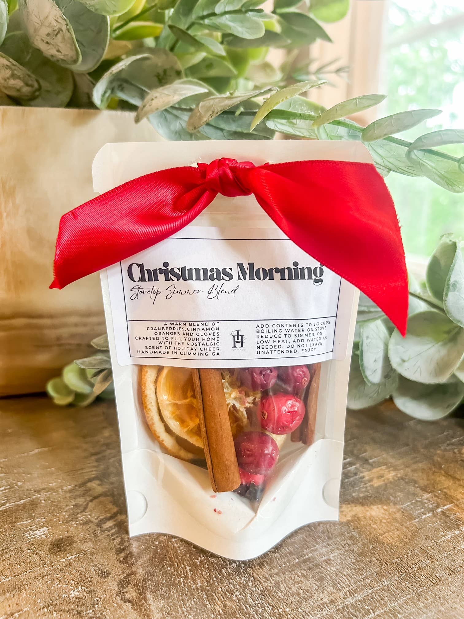 IVY HAUS - Christmas Morning Holiday Stovetop Simmer Blend Potpourri SM