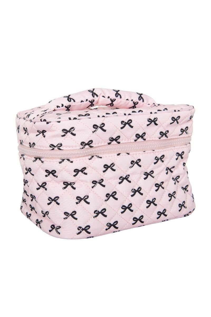 Katydid - Mini Black Bows Cosmetic Bag for Makeup