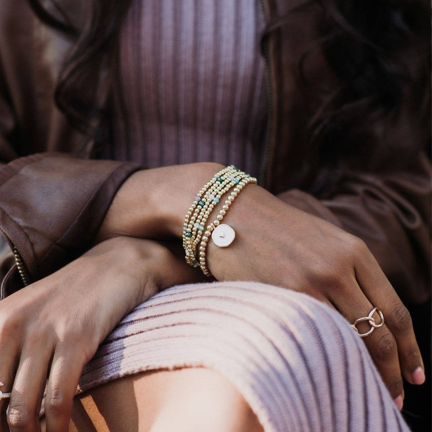 Splendid Iris - Tiny Heart Bracelet