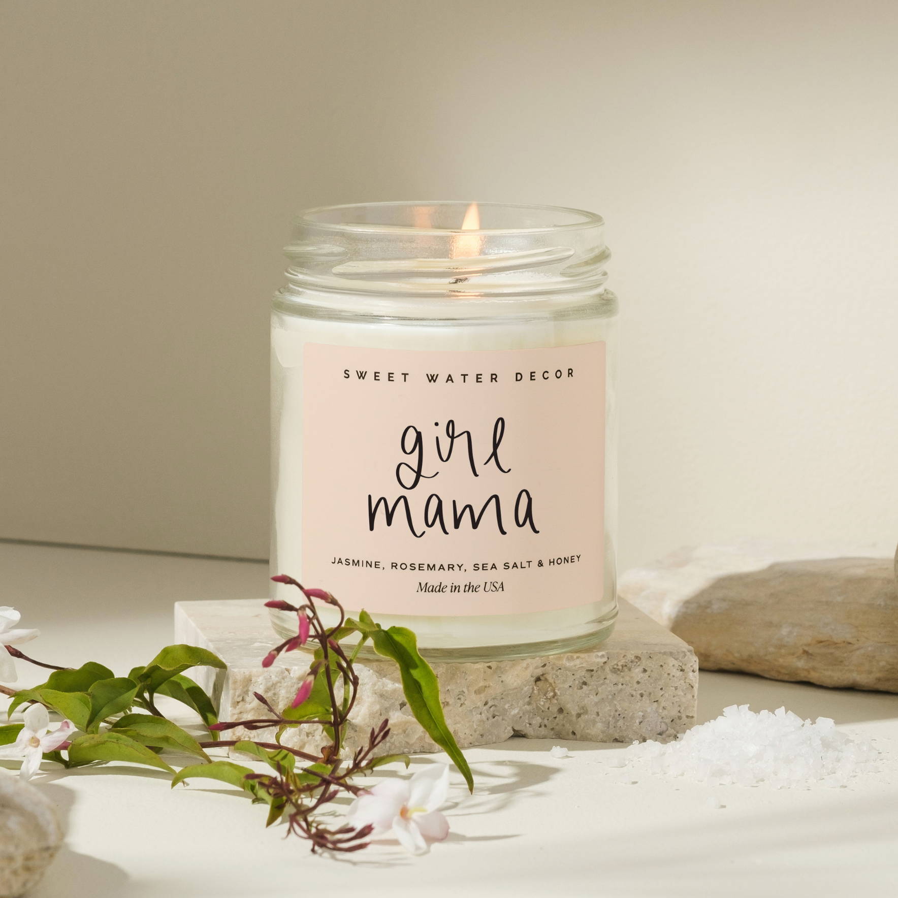 Sweet Water Decor - *NEW* Girl Mama 9 oz Soy Candle - Mother's Day Gifts