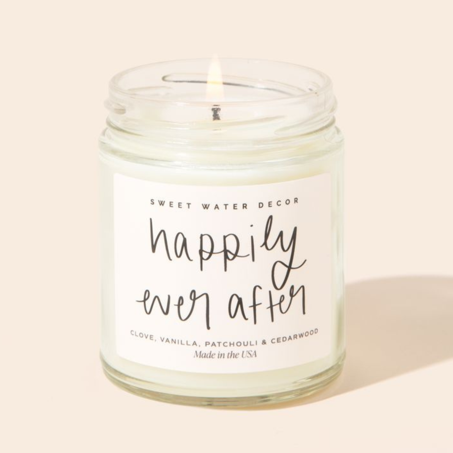 Sweet Water Decor - Happily Ever After 9 oz Soy Candle - Home Decor & Gifts