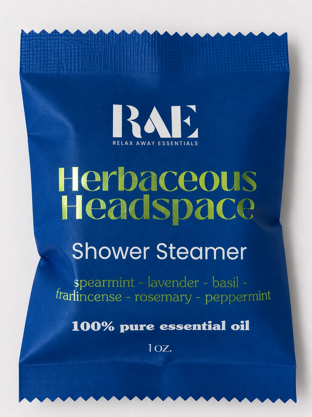 Relax Away Essentials - Herbaceous Headspace Shower Steamer 
