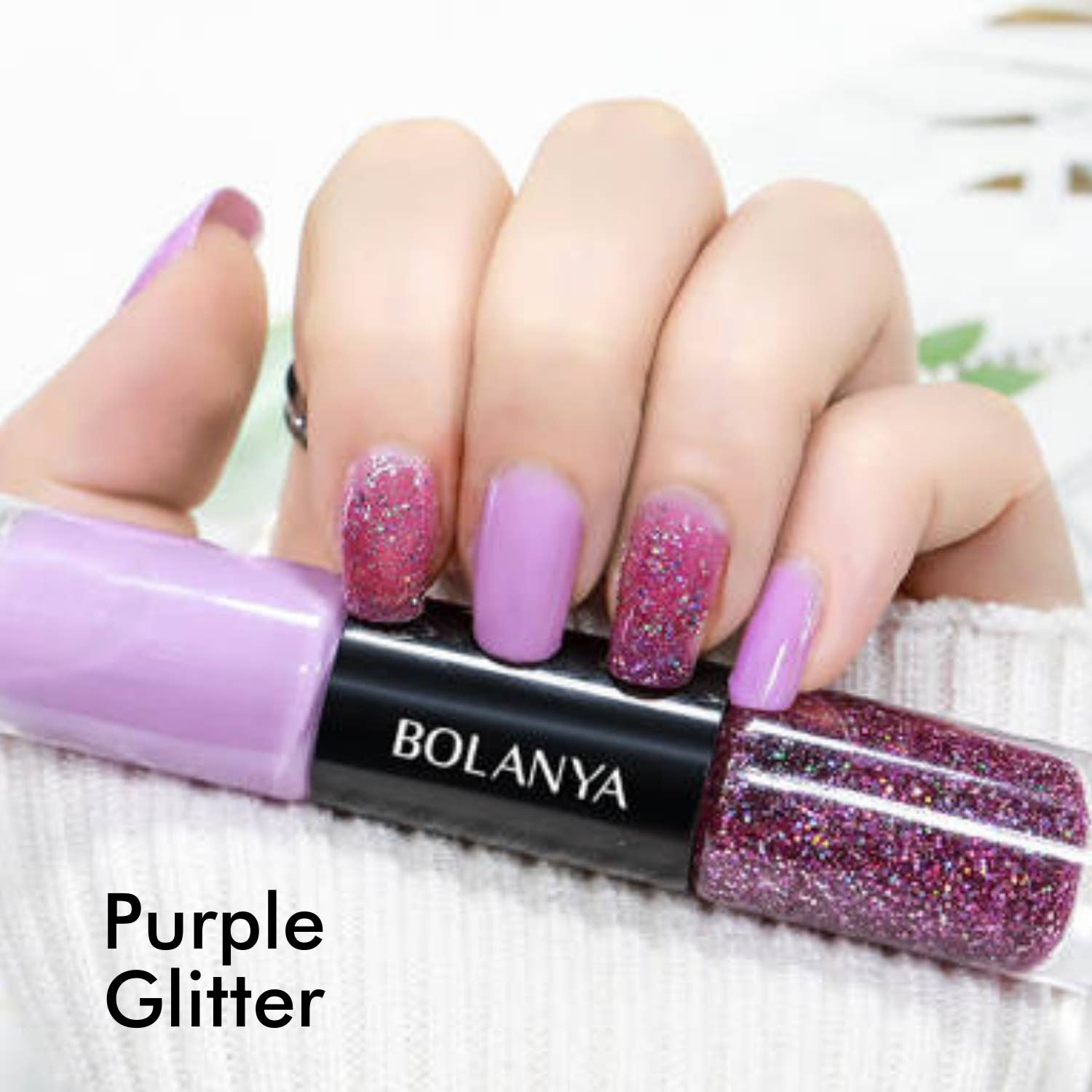 Tiny Gift Society - Double Nail Polish - Trendy Colors, Glitter Polish Gift