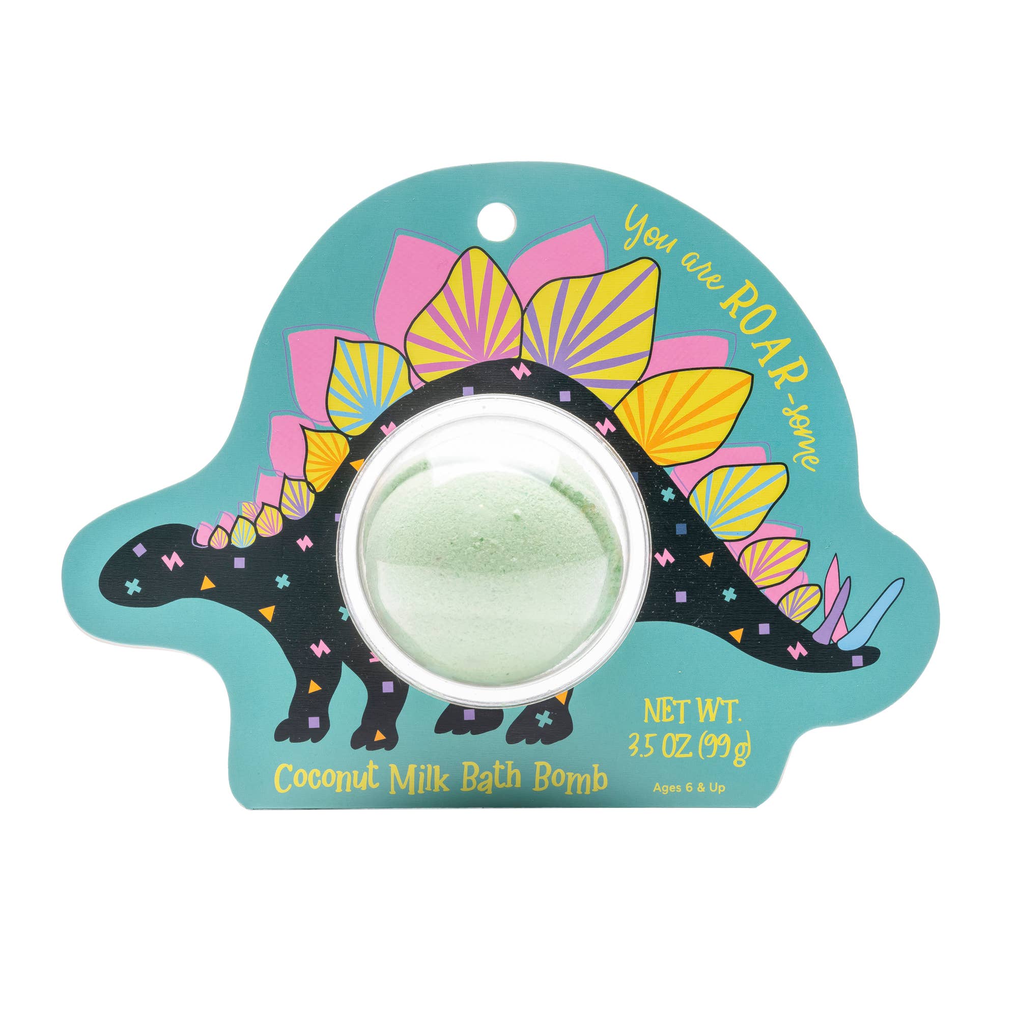 Cait + Co - Stegosaurus Dinosaur Clamshell Bath Bomb