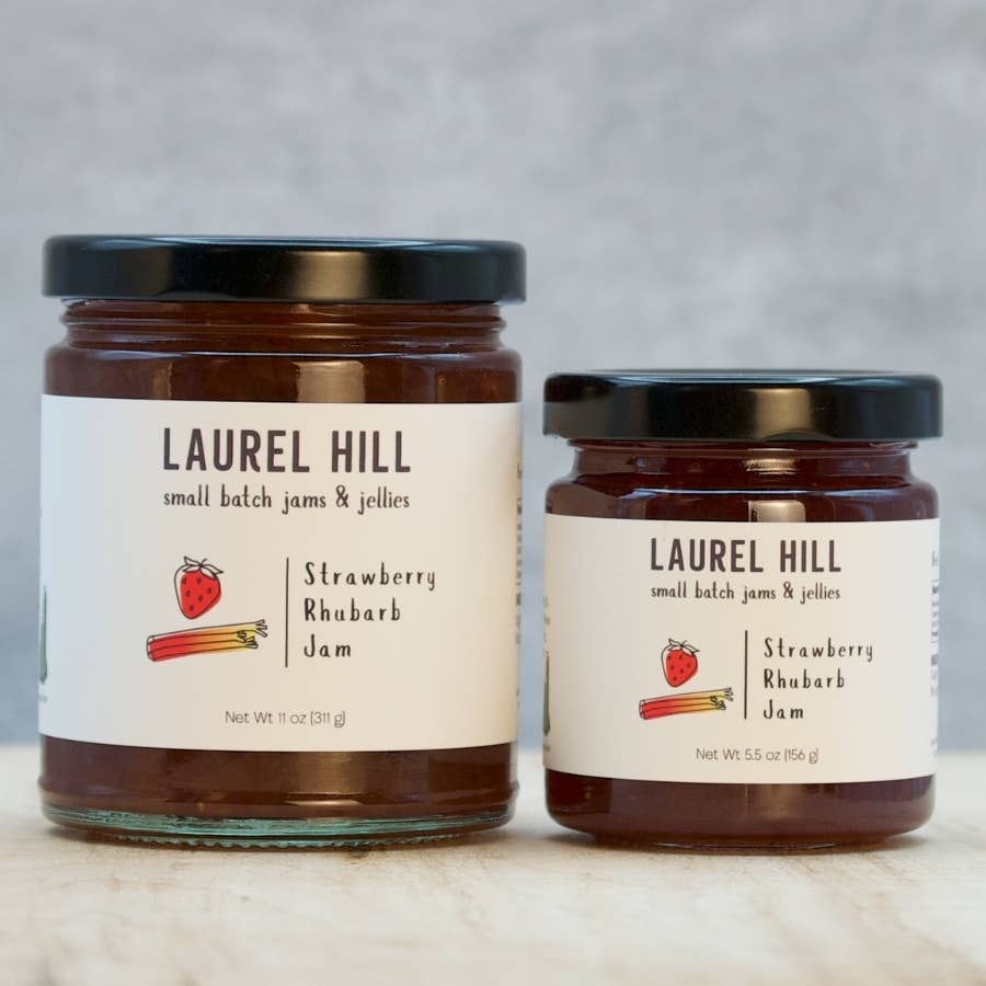 Laurel Hill Jams & Jellies - Strawberry Rhubarb Jam