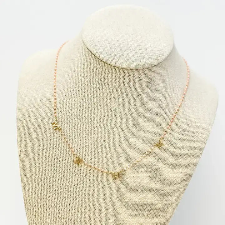 Prep Obsessed Wholesale - 'Mama' Chain Necklaces