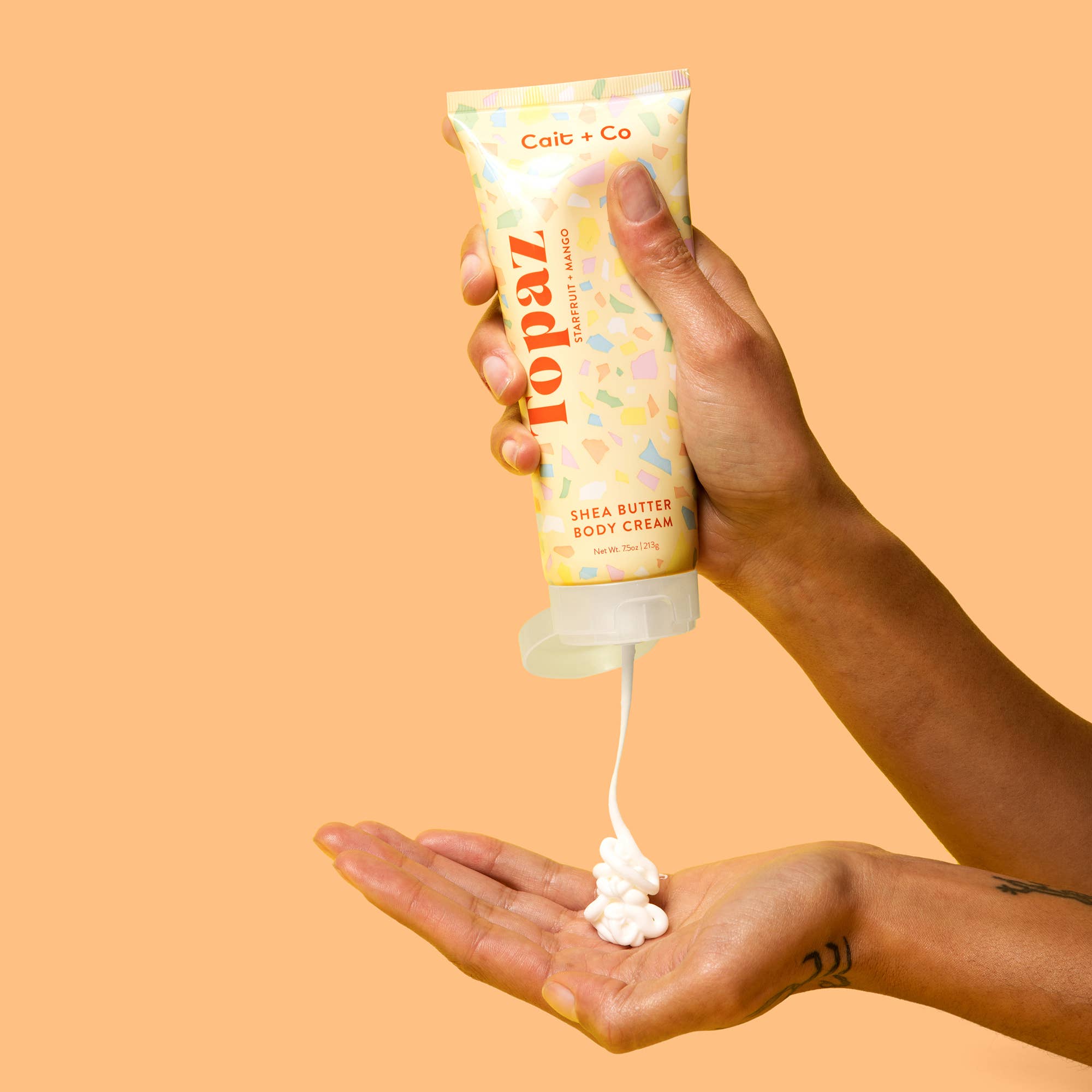Cait + Co - Shea Butter Body Cream - 7.5oz Topaz