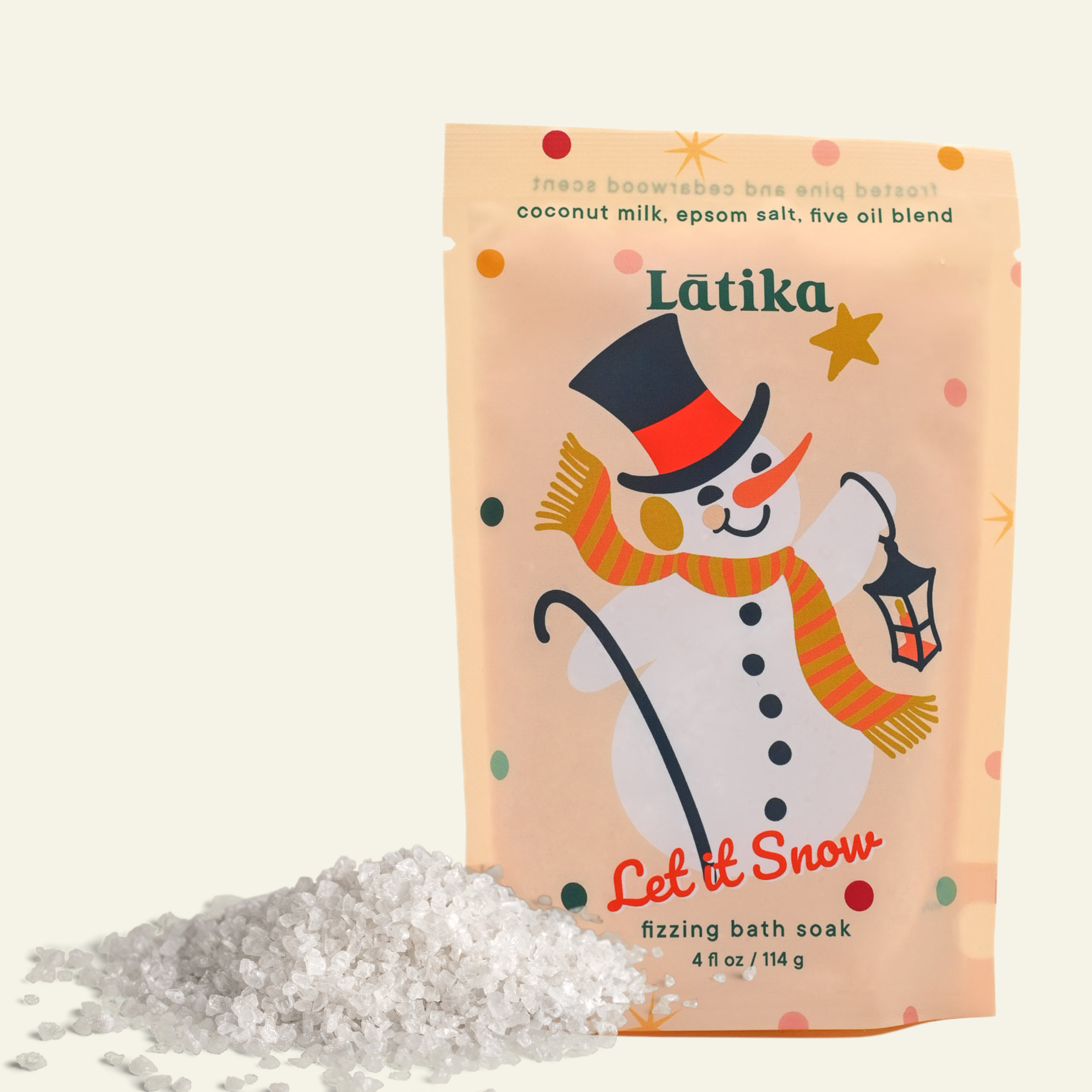 Latika Beauty - Snow Bath Soak - Christmas Stocking stuffer ☃️