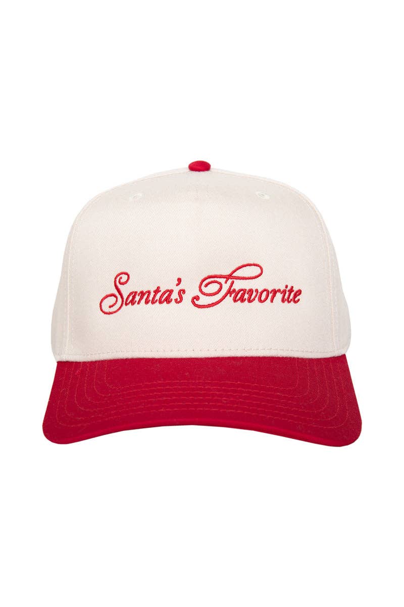 Katydid - Santa's Favorite Vintage Christmas Trucker Hats for Women