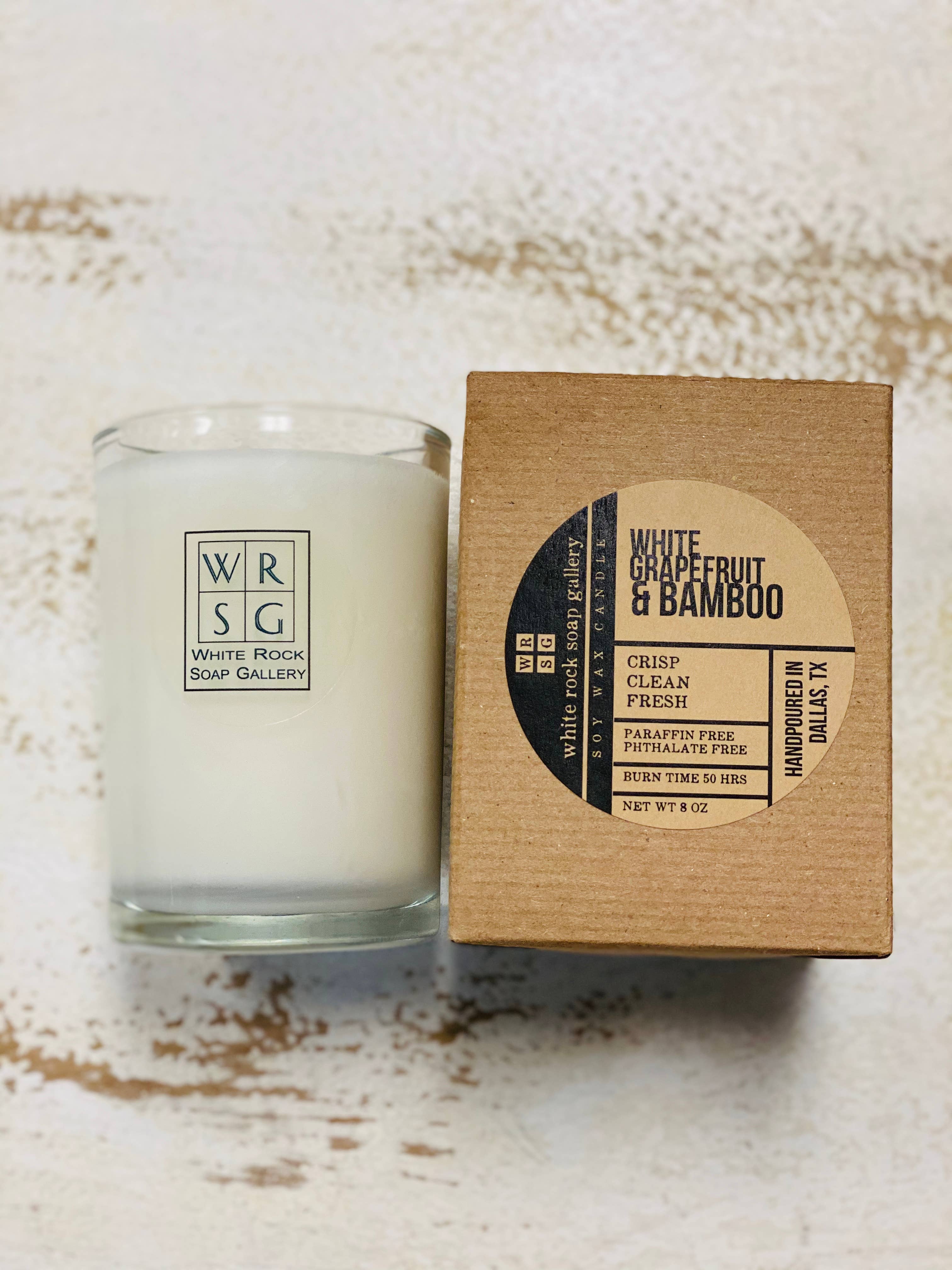 White Rock Soap Gallery - Candle 8 oz Soy Wax: Balsam