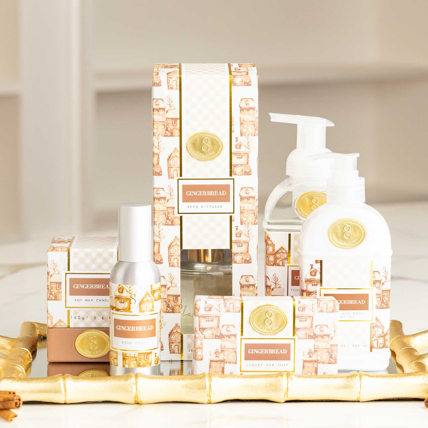 8 Oak Lane - Gingerbread Room & Linen Spray, 3.3oz