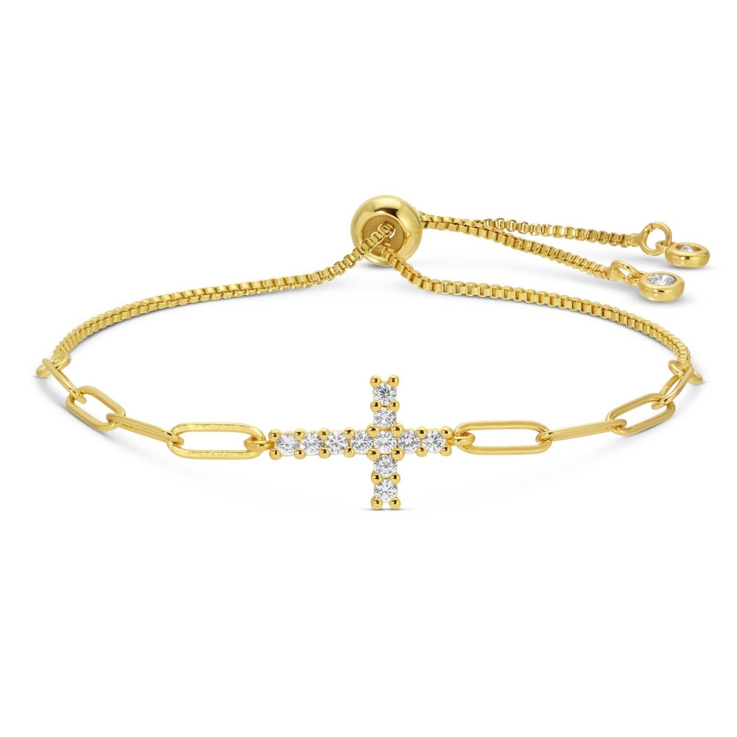 Splendid Iris - Cross Pulley Bracelet