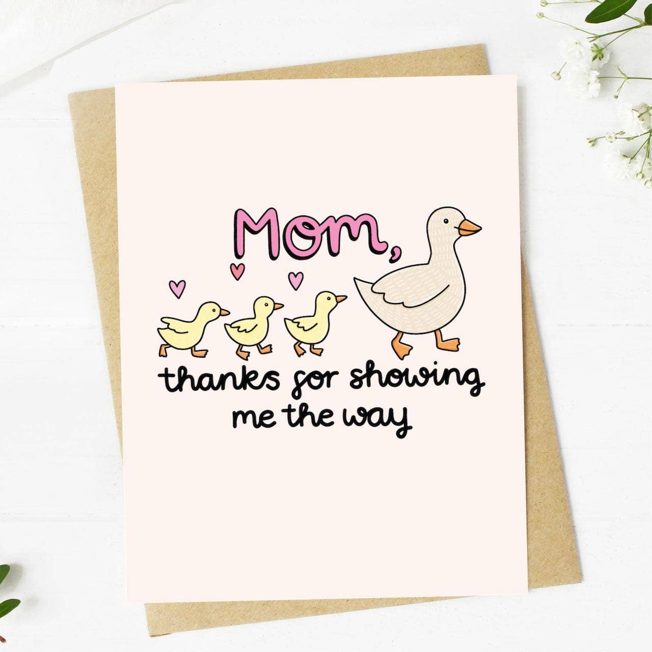 Big Moods - Mother Duck and Ducklings Mother's Day Card