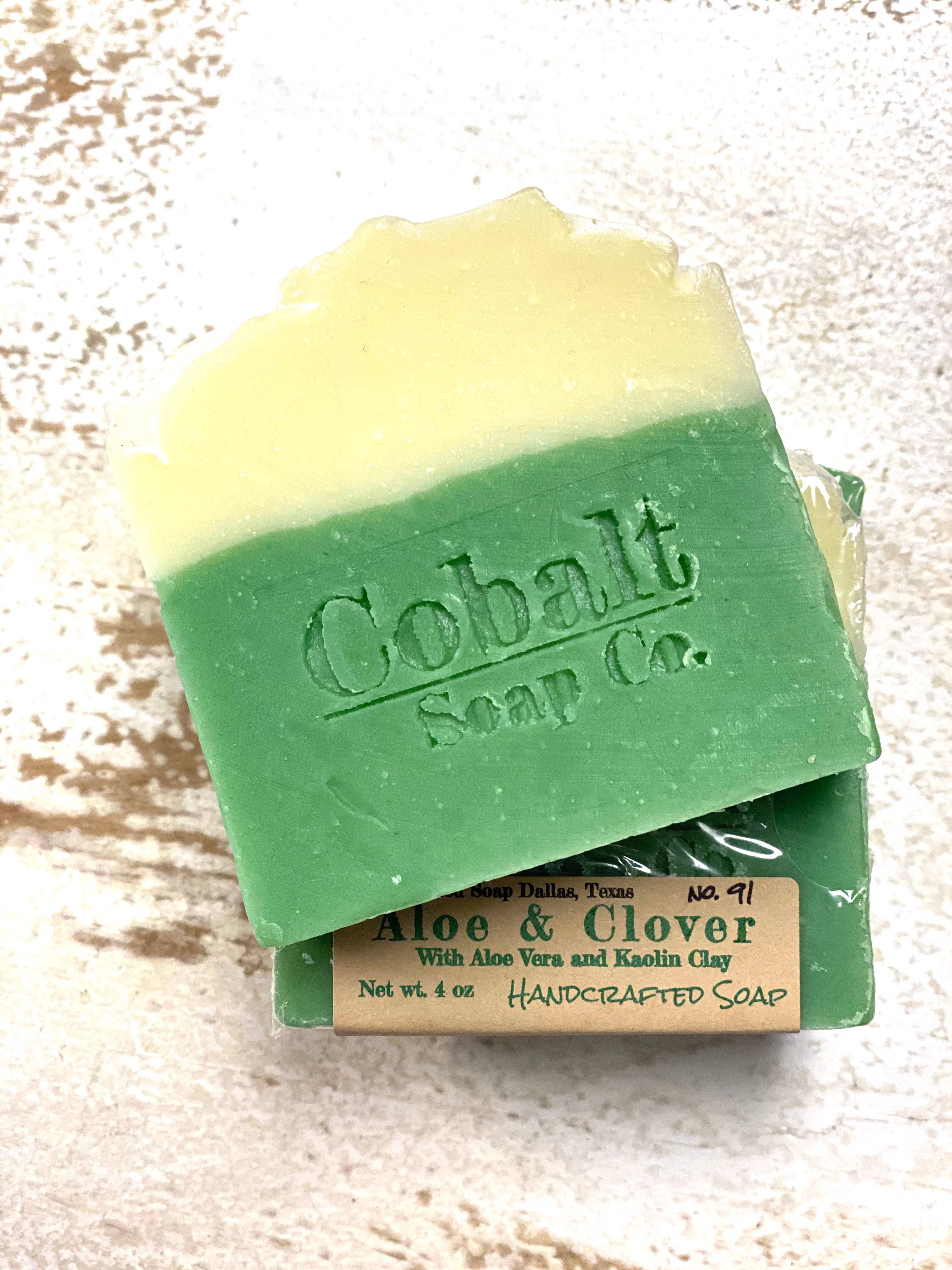 White Rock Soap Gallery - Cobalt Soap no. 91 - Aloe & Clover